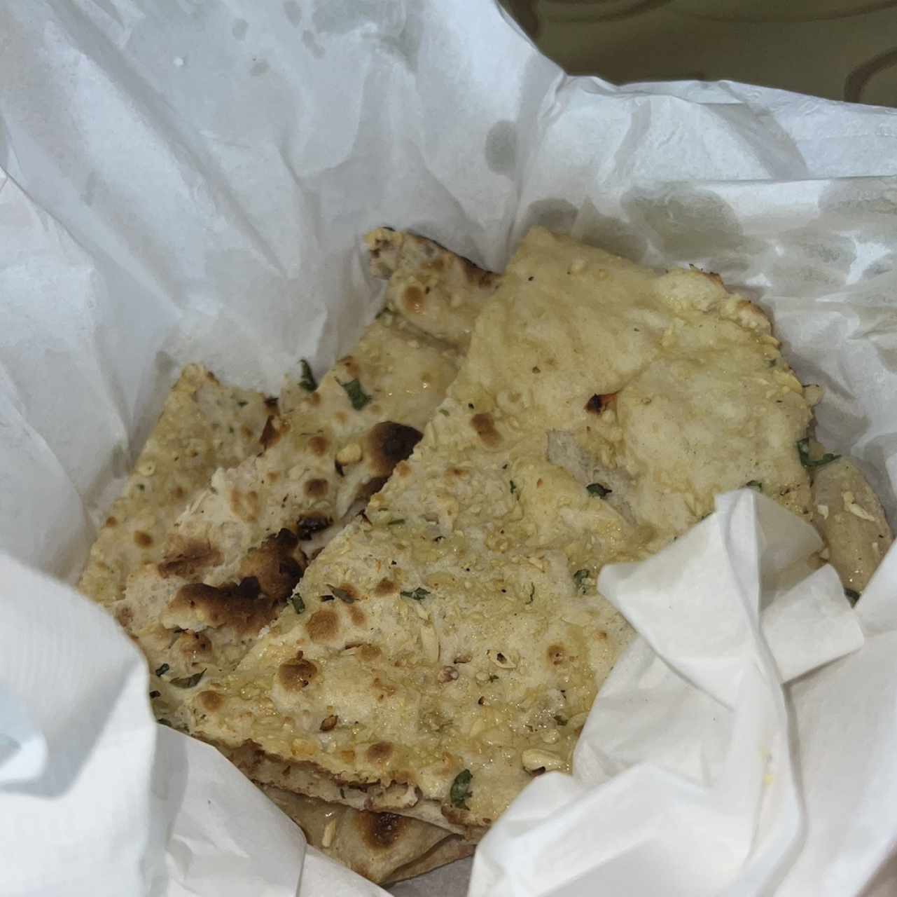 Pan - Garlic Naan