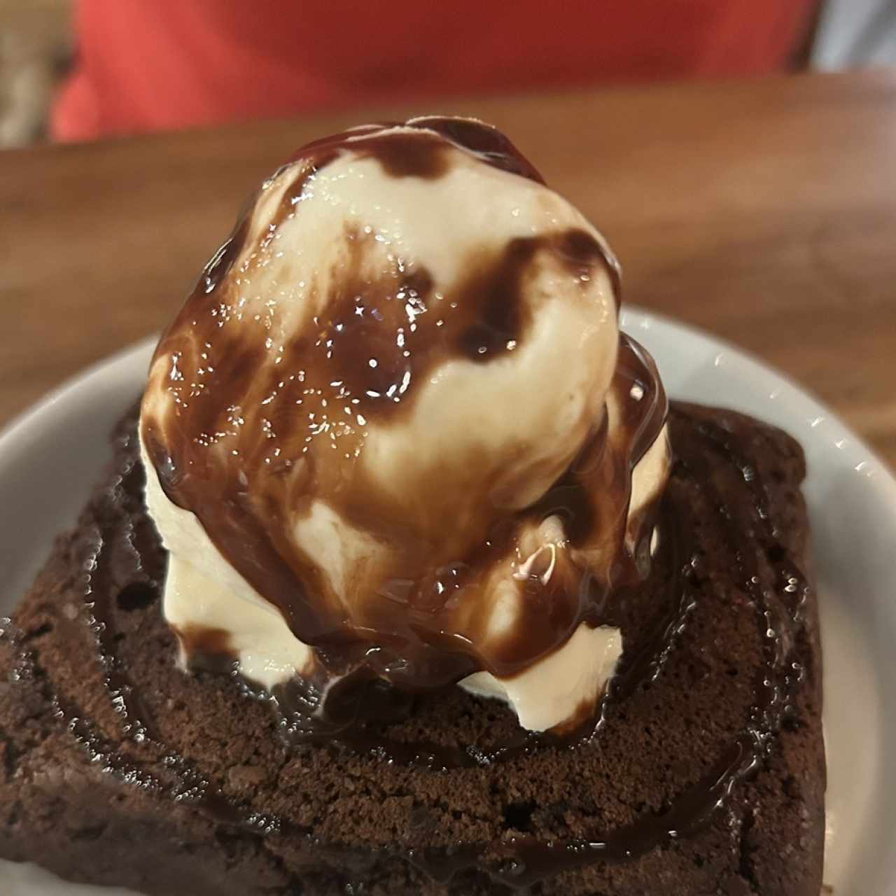 Postres - Brownie con Helado