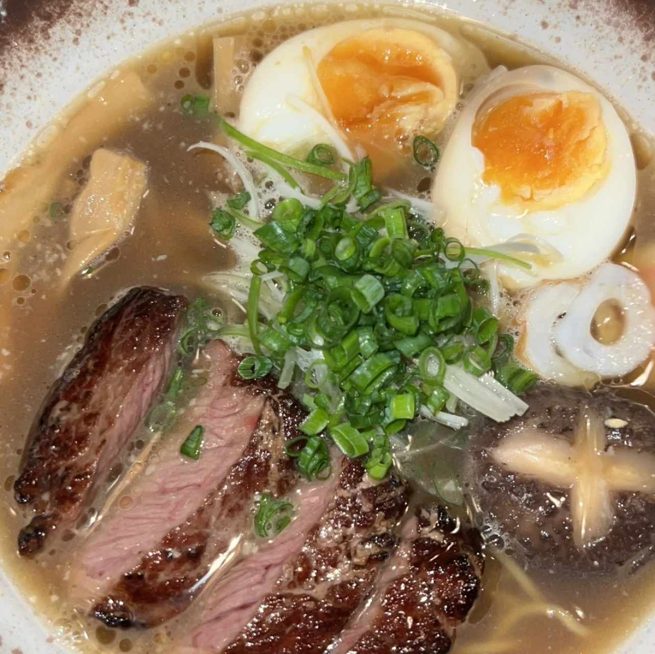 Plato Fuerte - Ramen Shoyu Ribeye