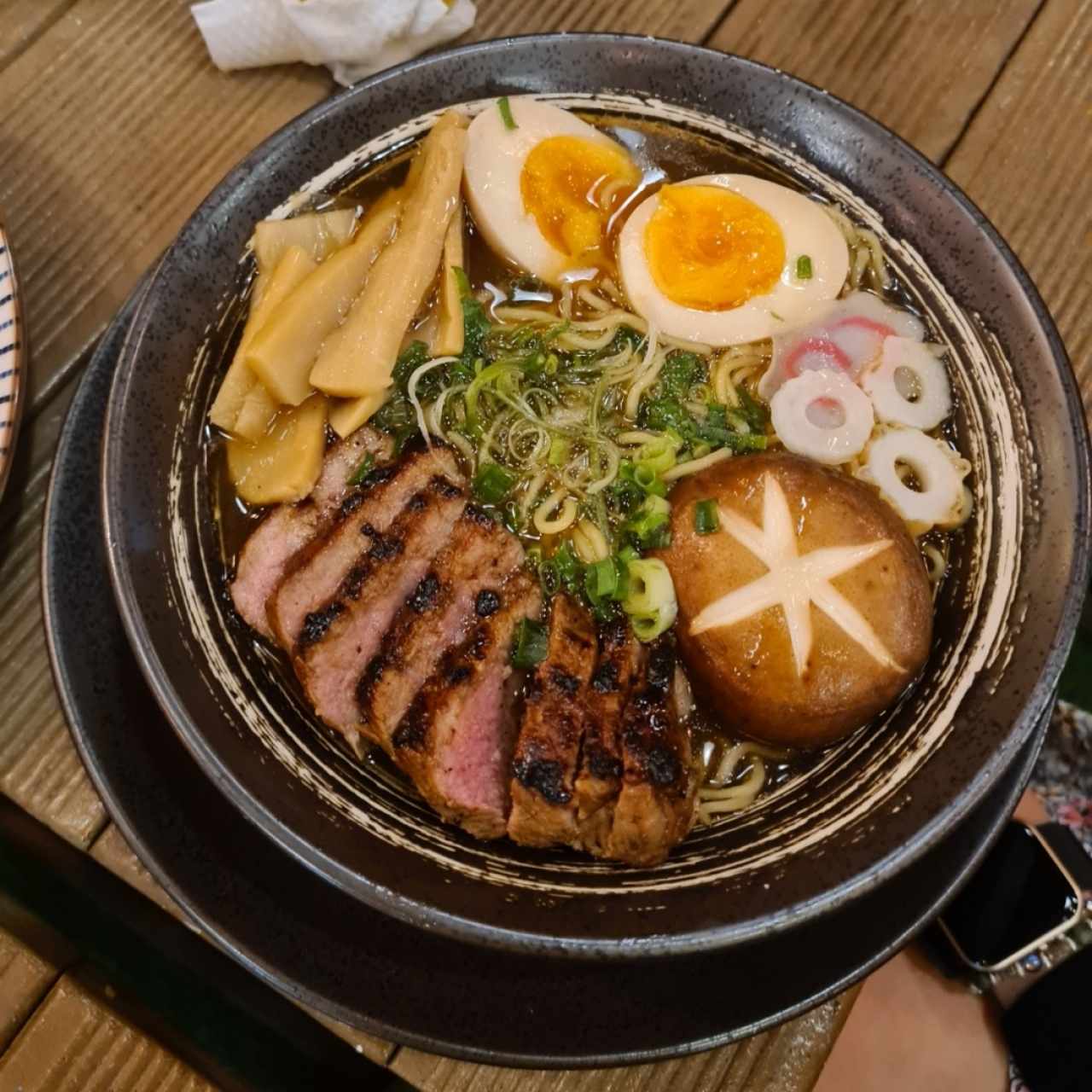 Plato Fuerte - Ramen Shoyu Ribeye