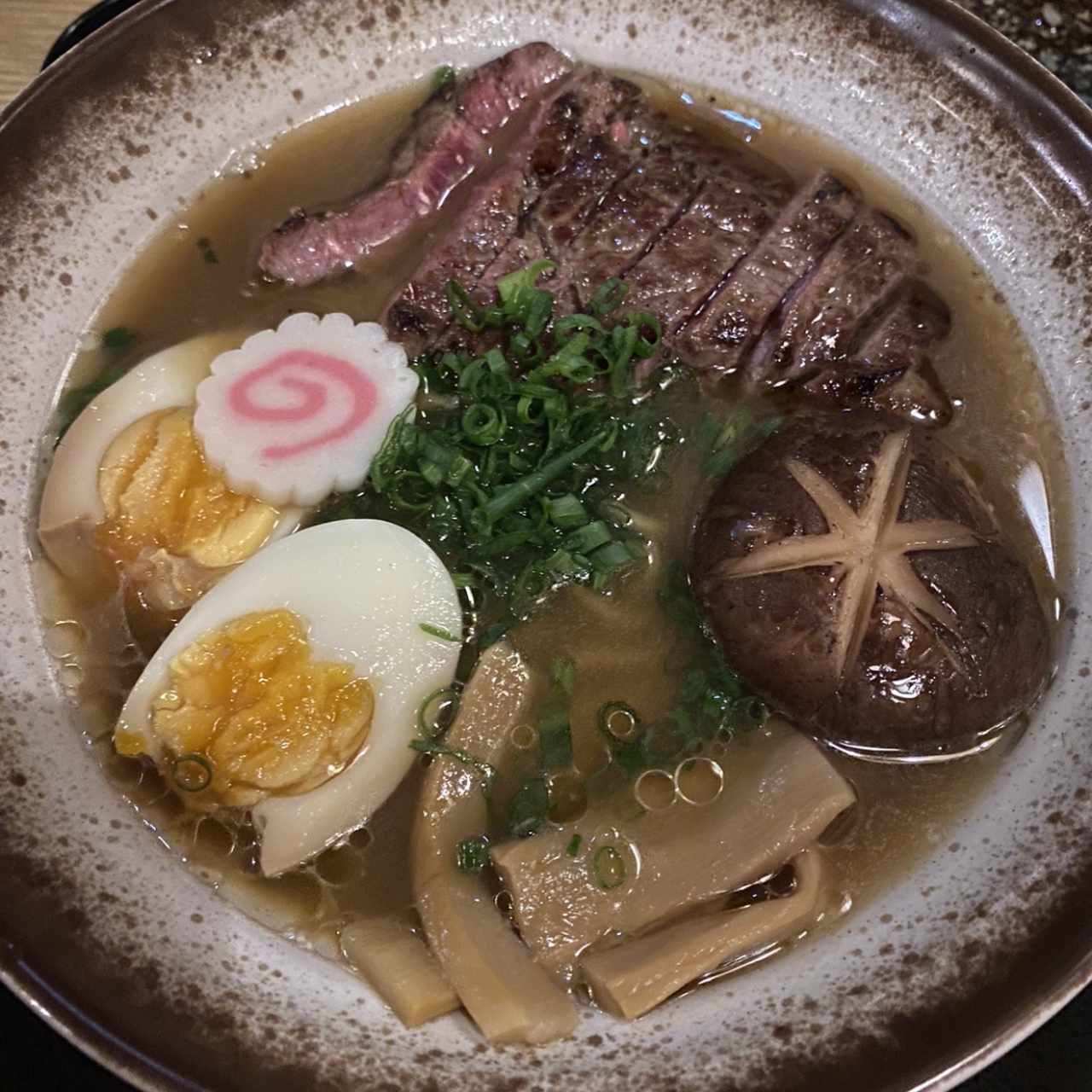 Plato Fuerte - Ramen Shoyu Ribeye