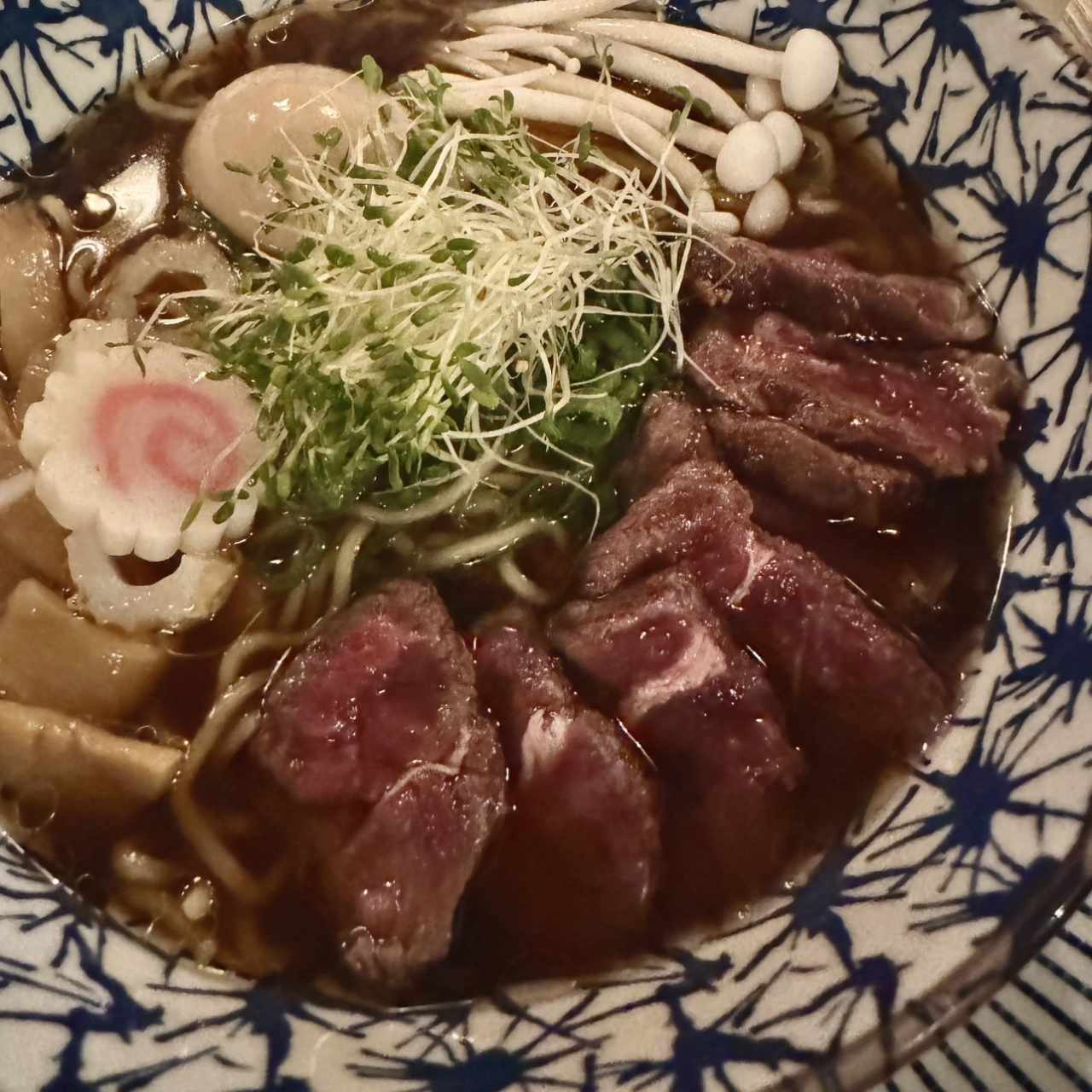 Shoyu ramen Wagyu