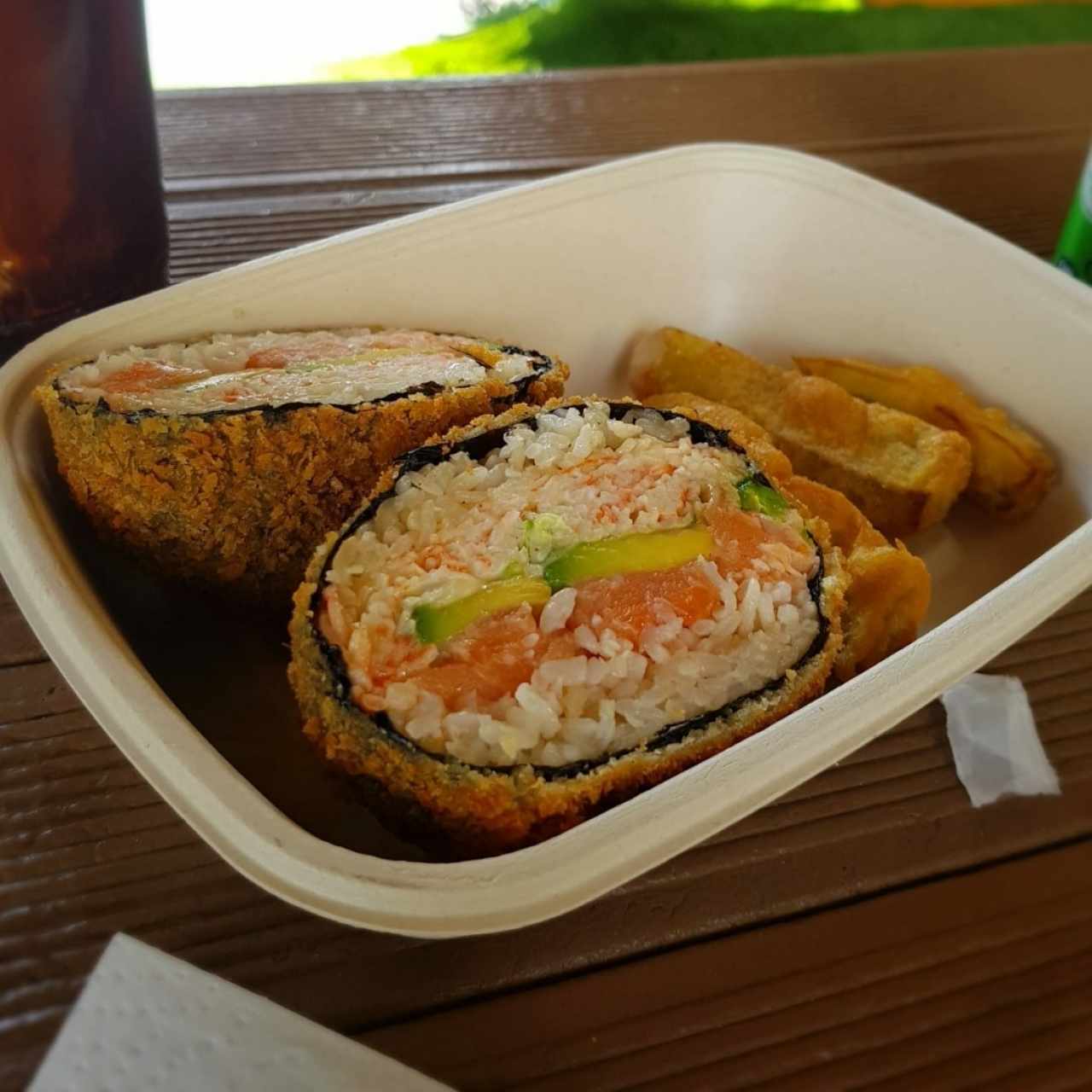 Platos Principales - Rice Sushi Burger