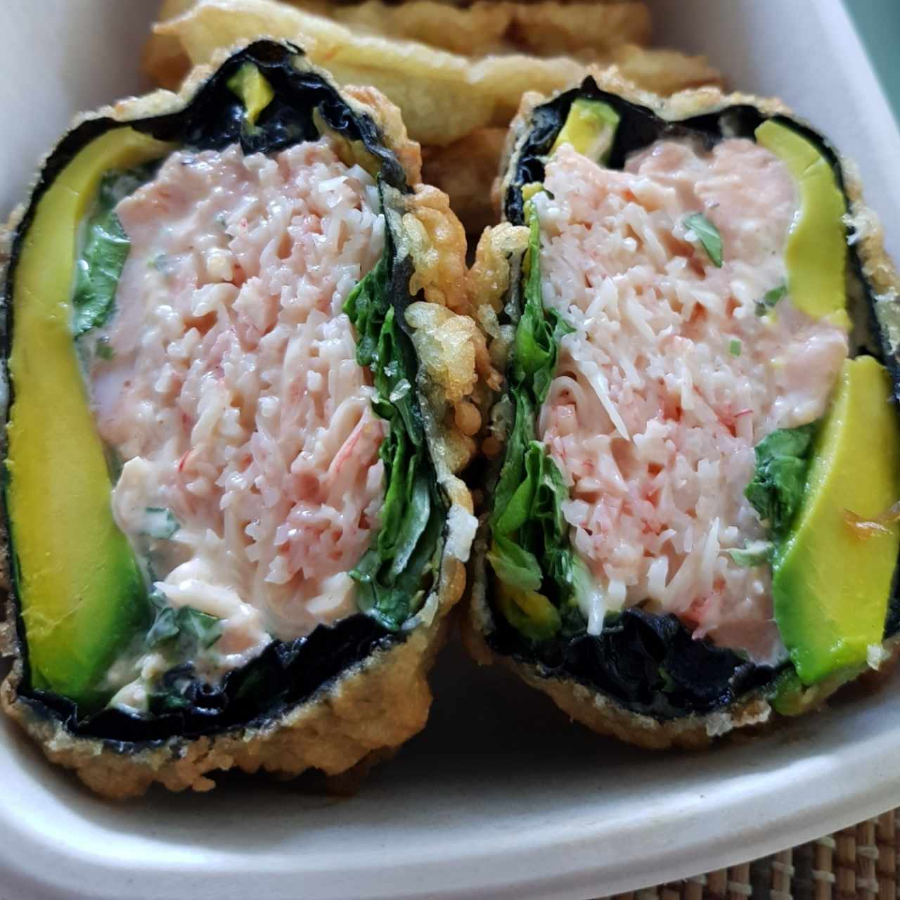 sushi burguer