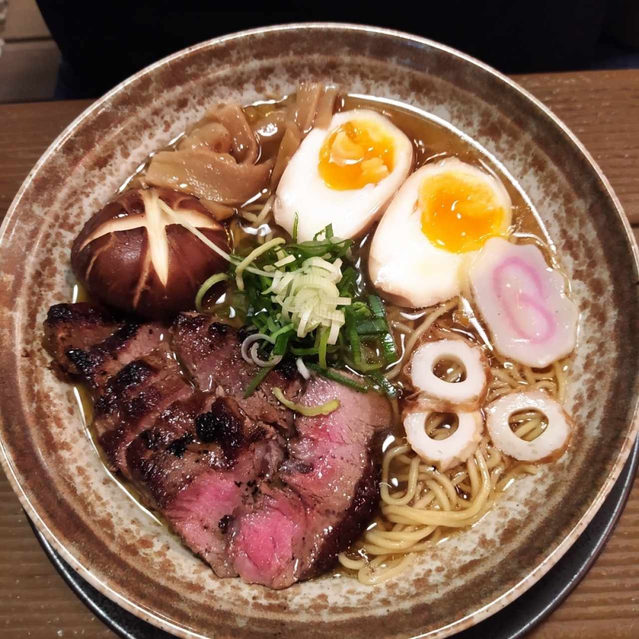 Plato Fuerte - Ramen Shoyu Ribeye