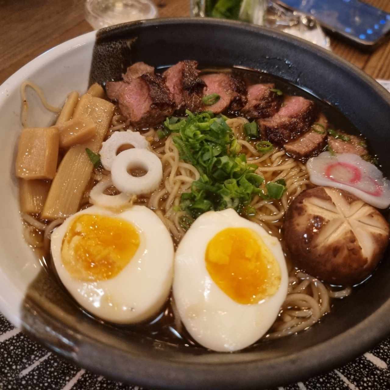 Plato Fuerte - Ramen Shoyu Ribeye