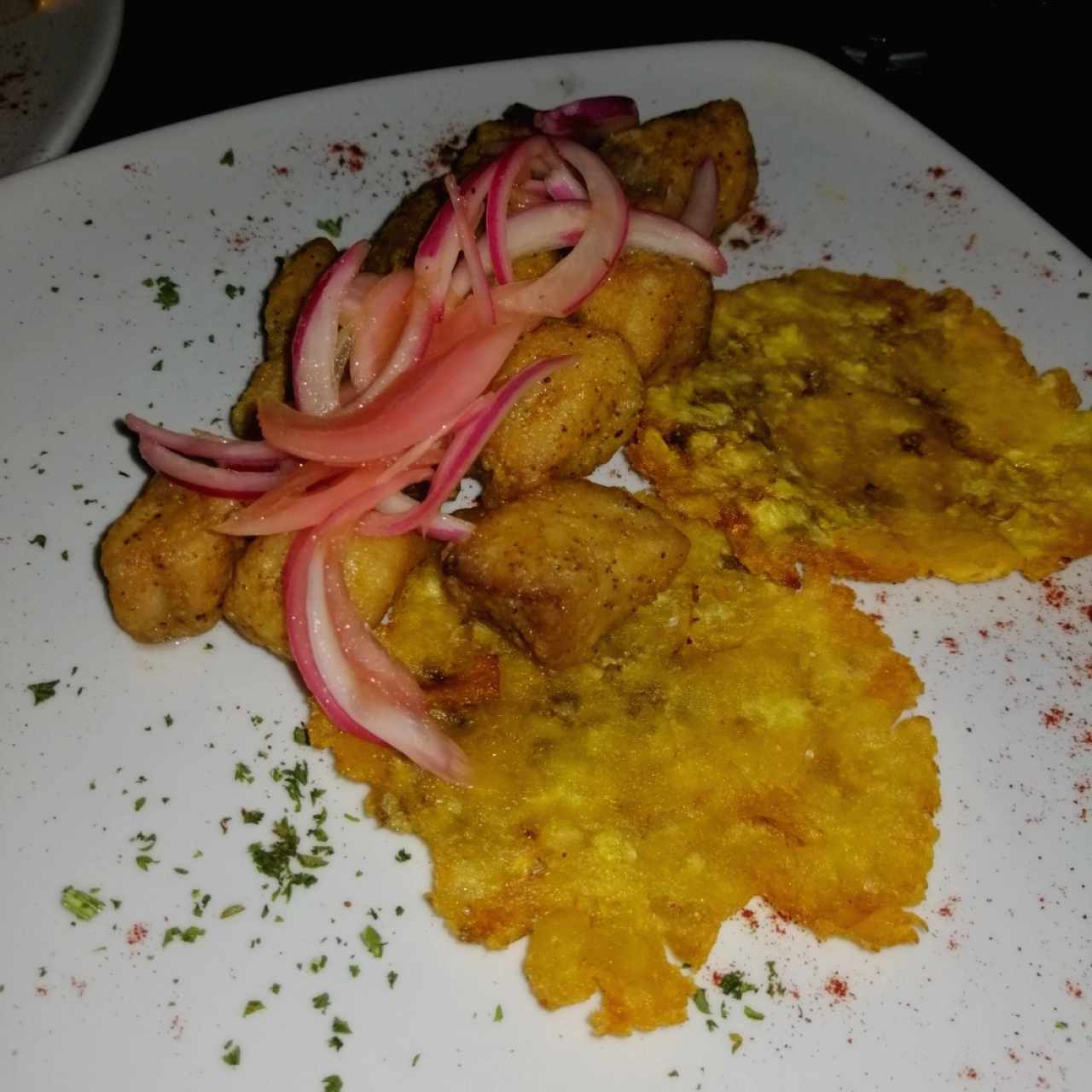 Ceviche frito