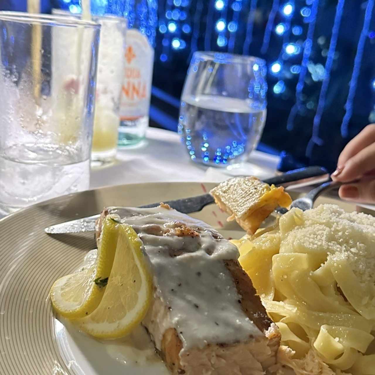 Pastas - Salmone con Pistacchio