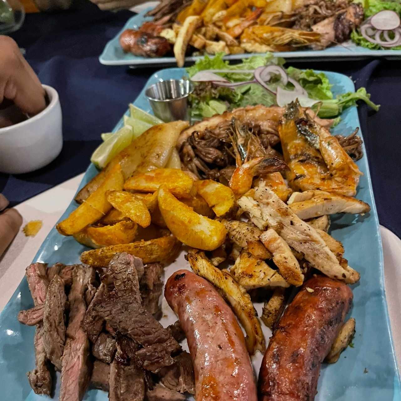 Picada mar y tierra