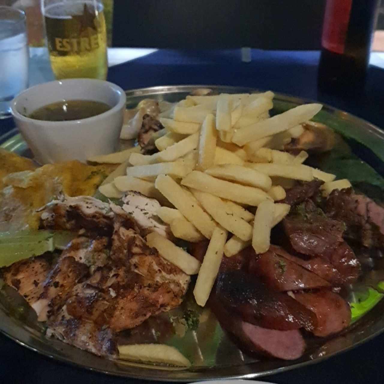 picada mar y tierra