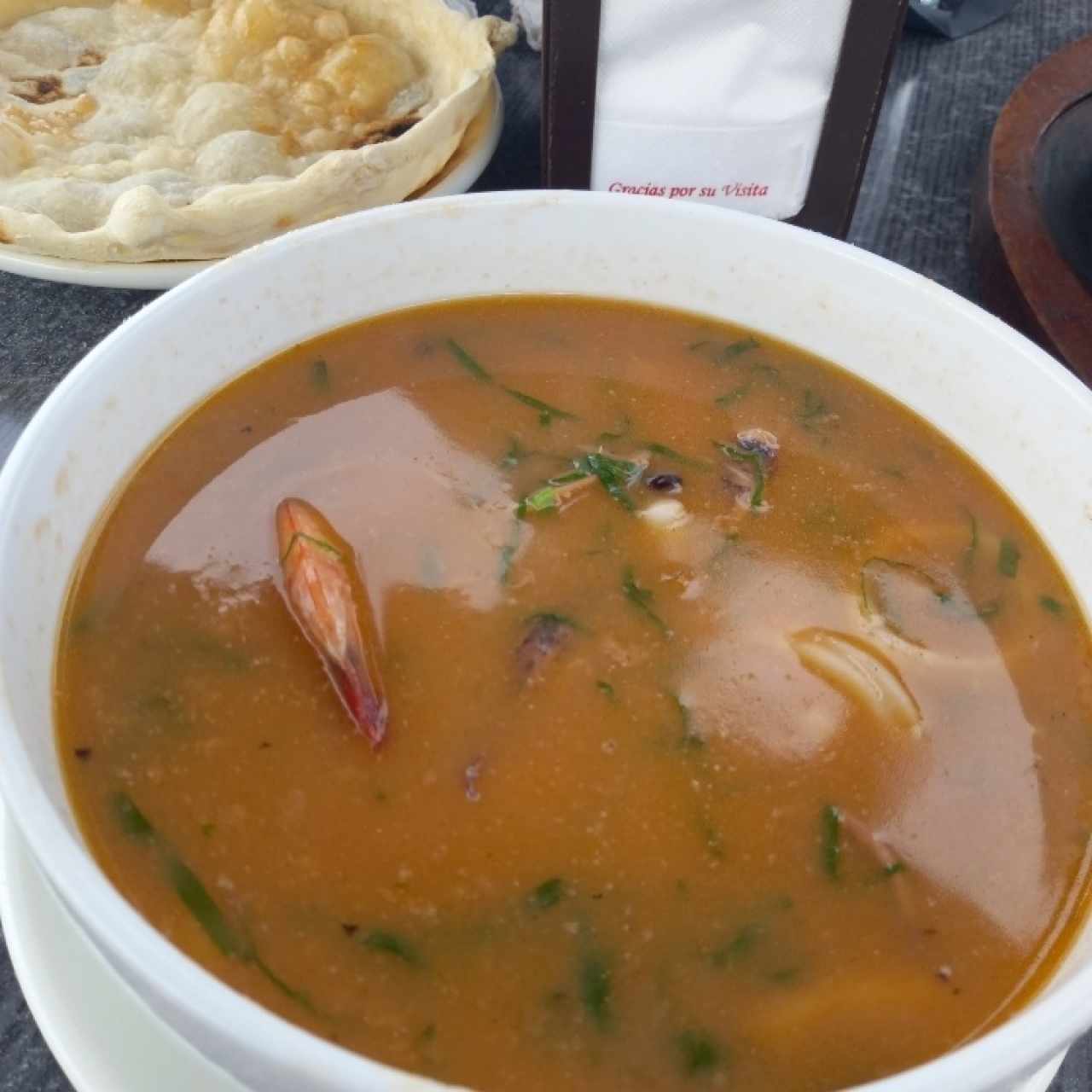 Sopa de mariscos