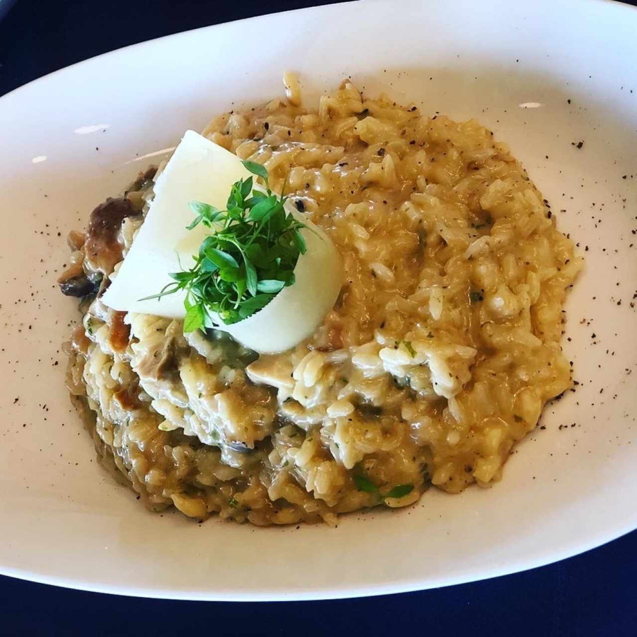 risotto funghi porcini e tartufo