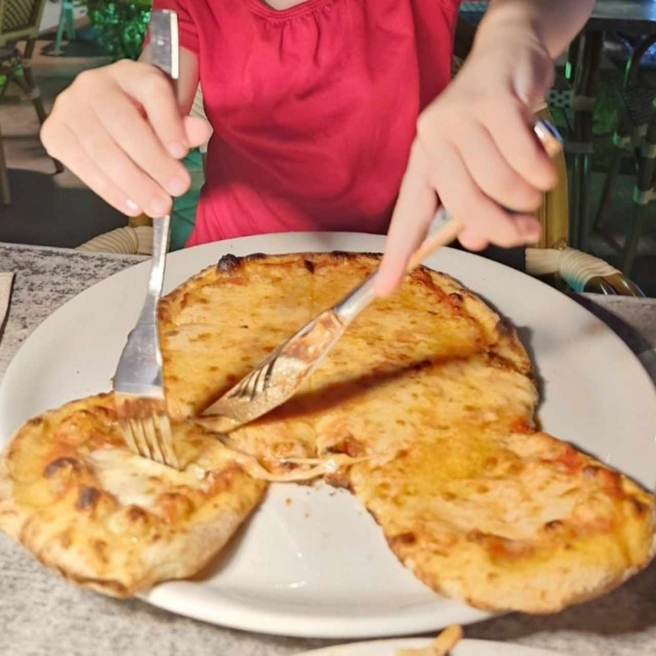 Pizza Mickey (Menú infantil)