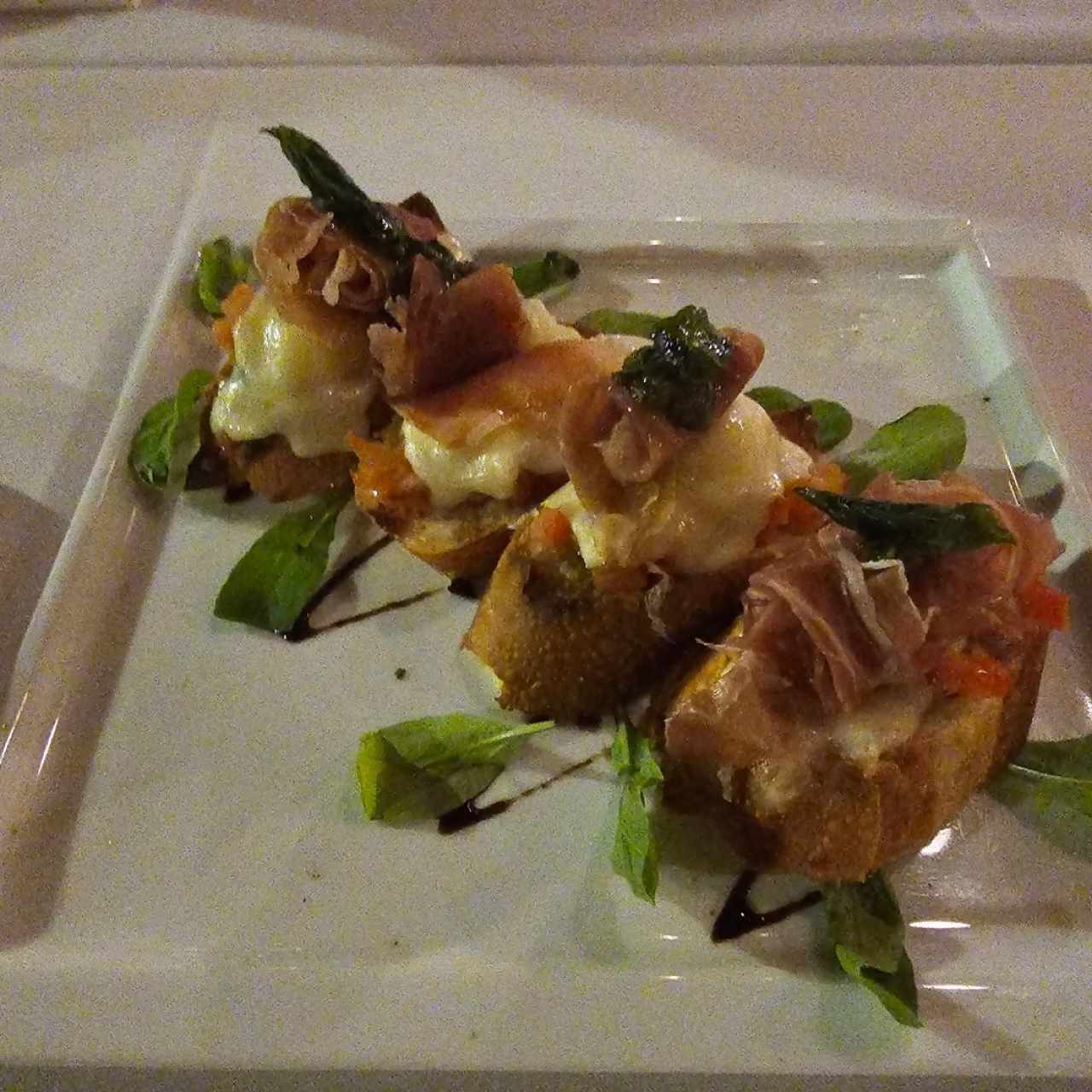 bruschetta de la casa 