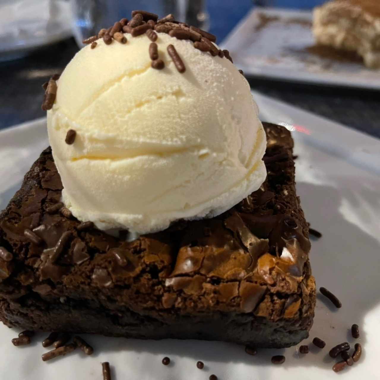 Dolci - Brownie con Helado