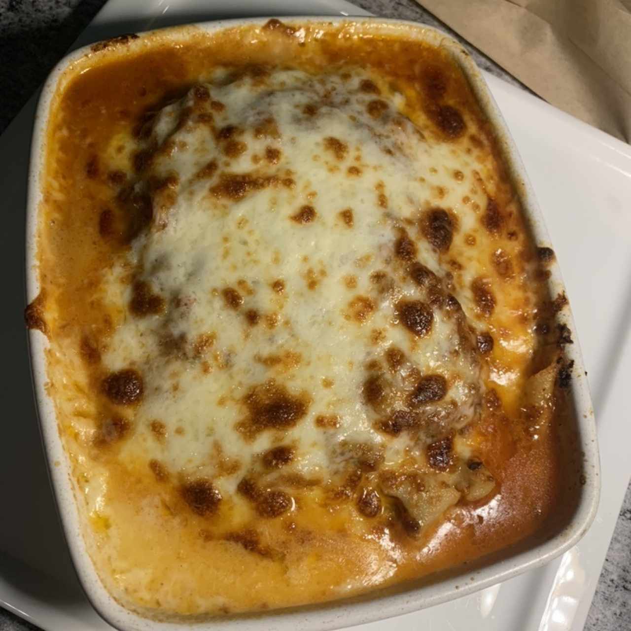 Lasagna de carne