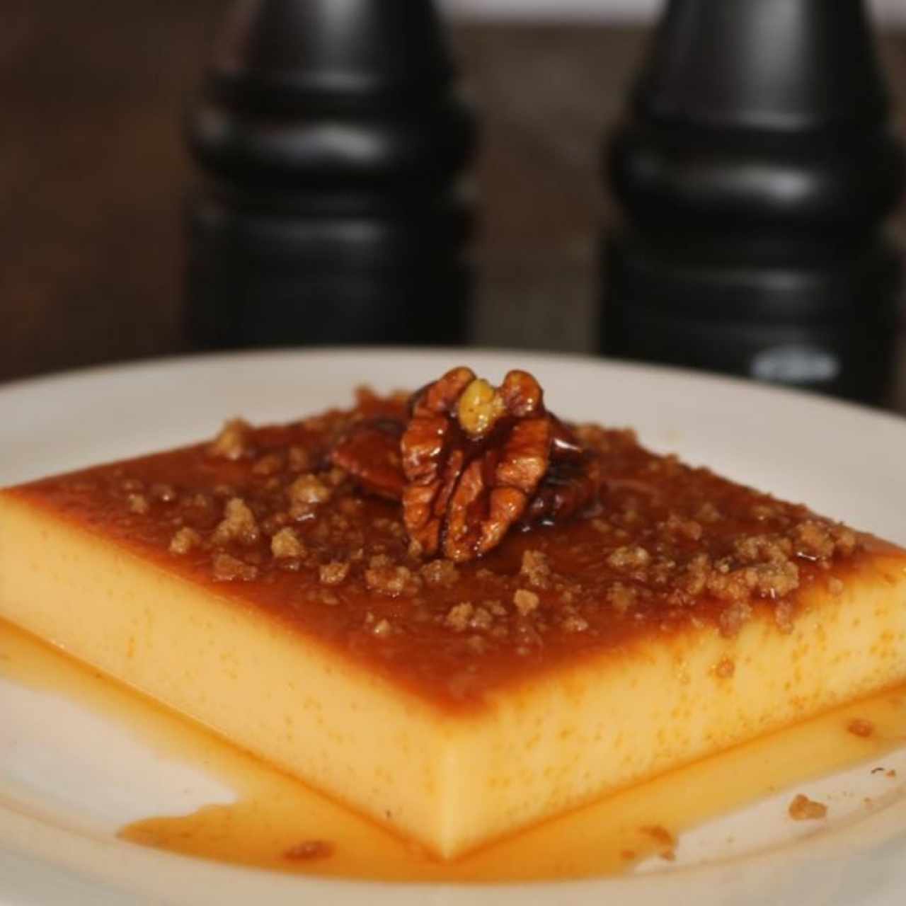 Postres - Flan de Manjar