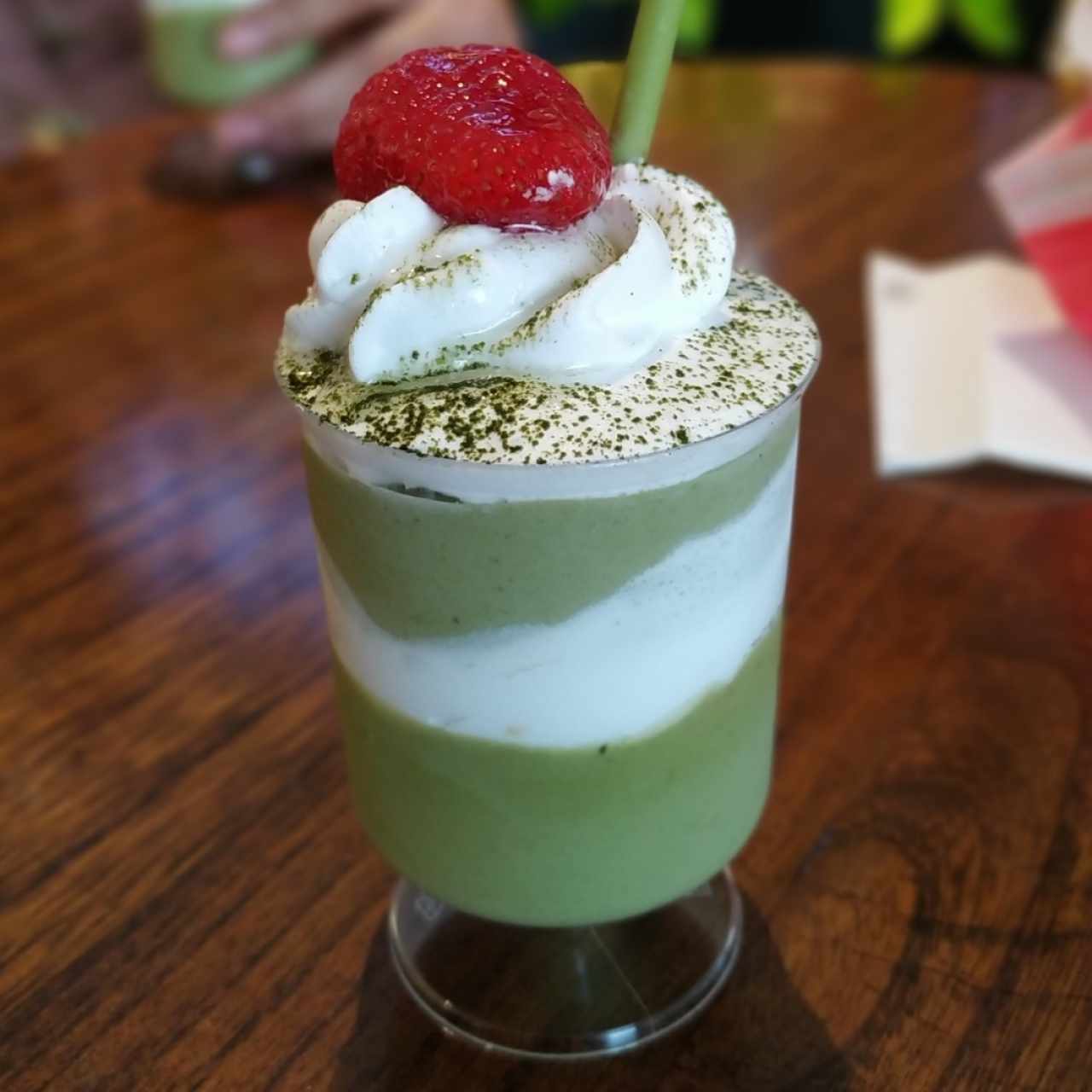 Mousse de matcha