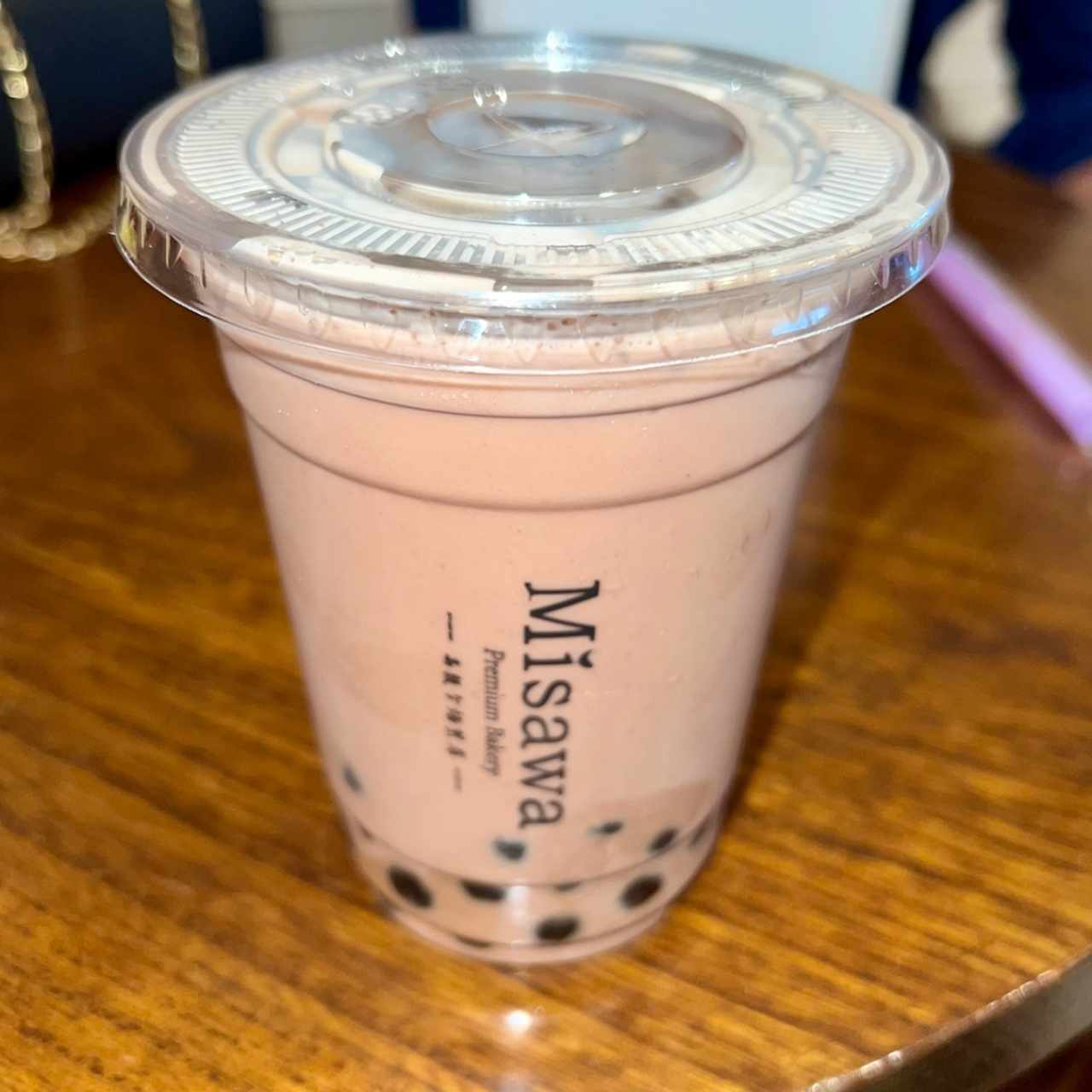 Bubble tea de chocolate 