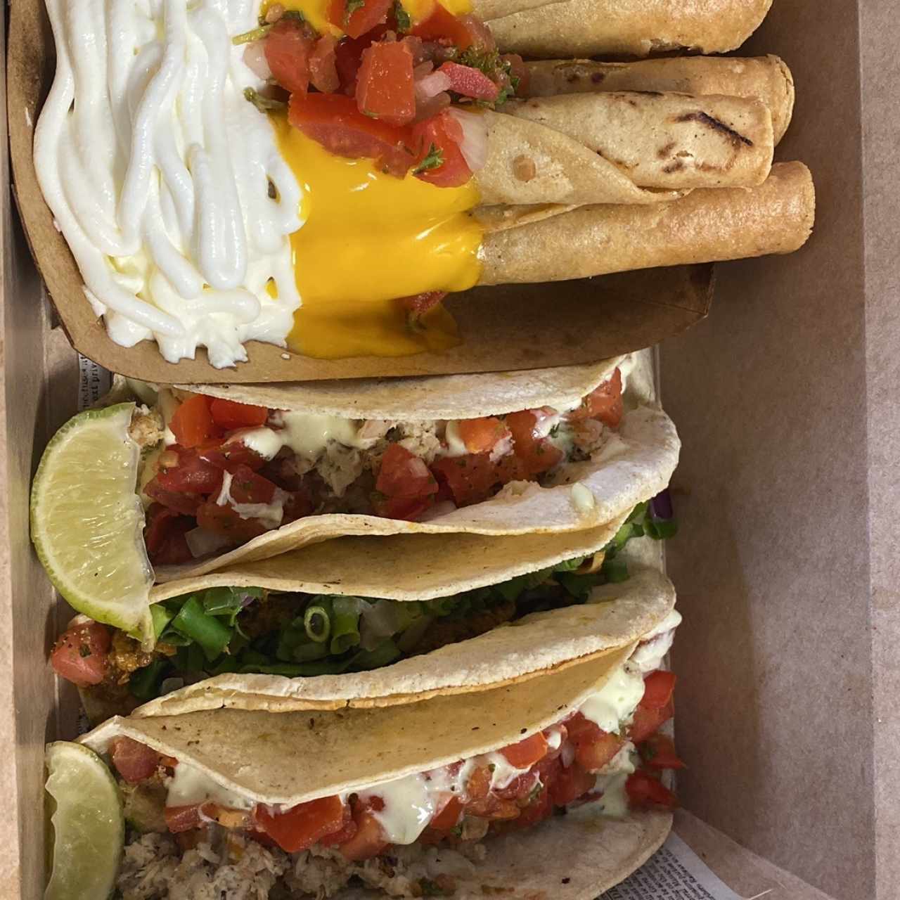 Flautas y tacos