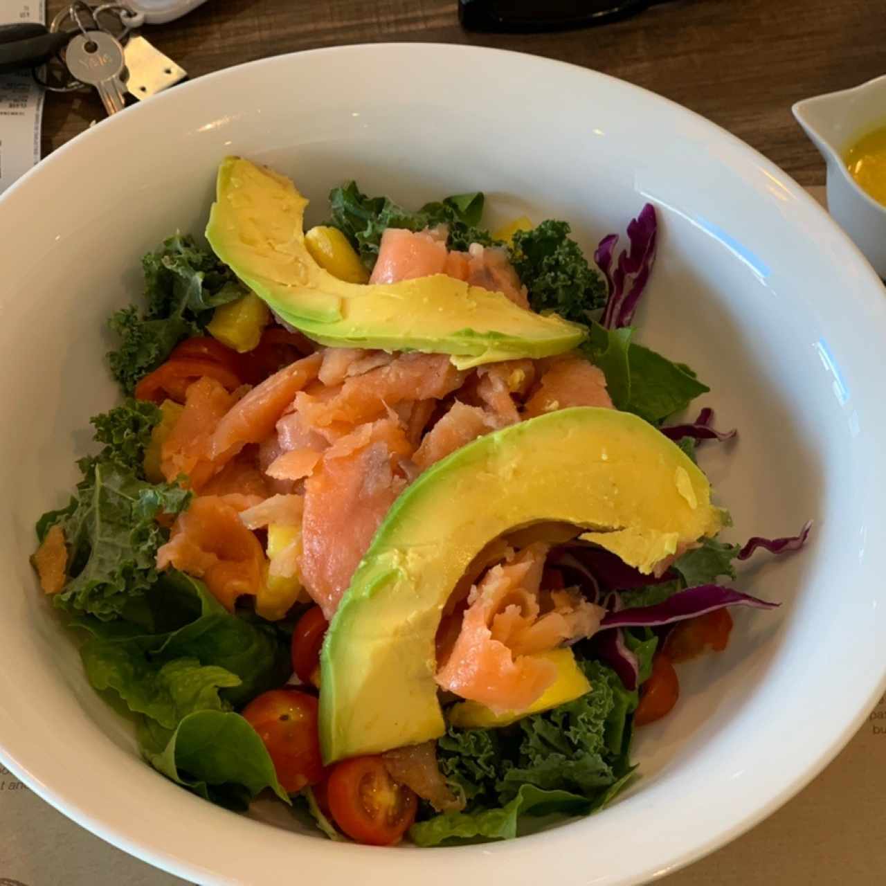 ensalada de salmon