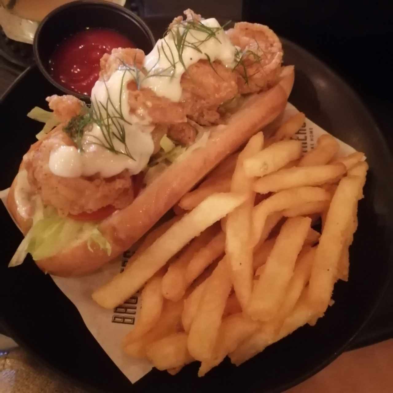 Shrimp po boy 