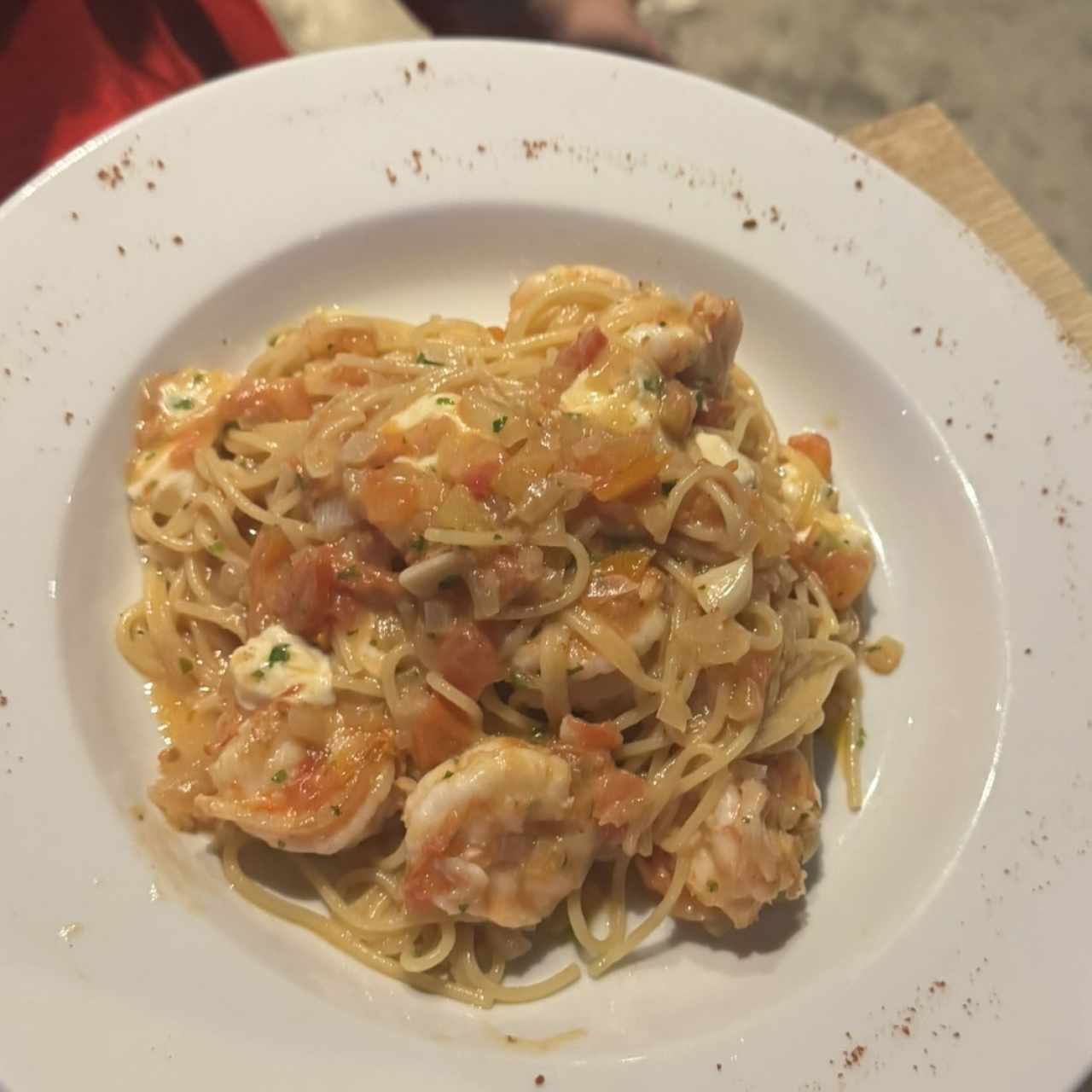 Del Mar - Pasta con Camarón