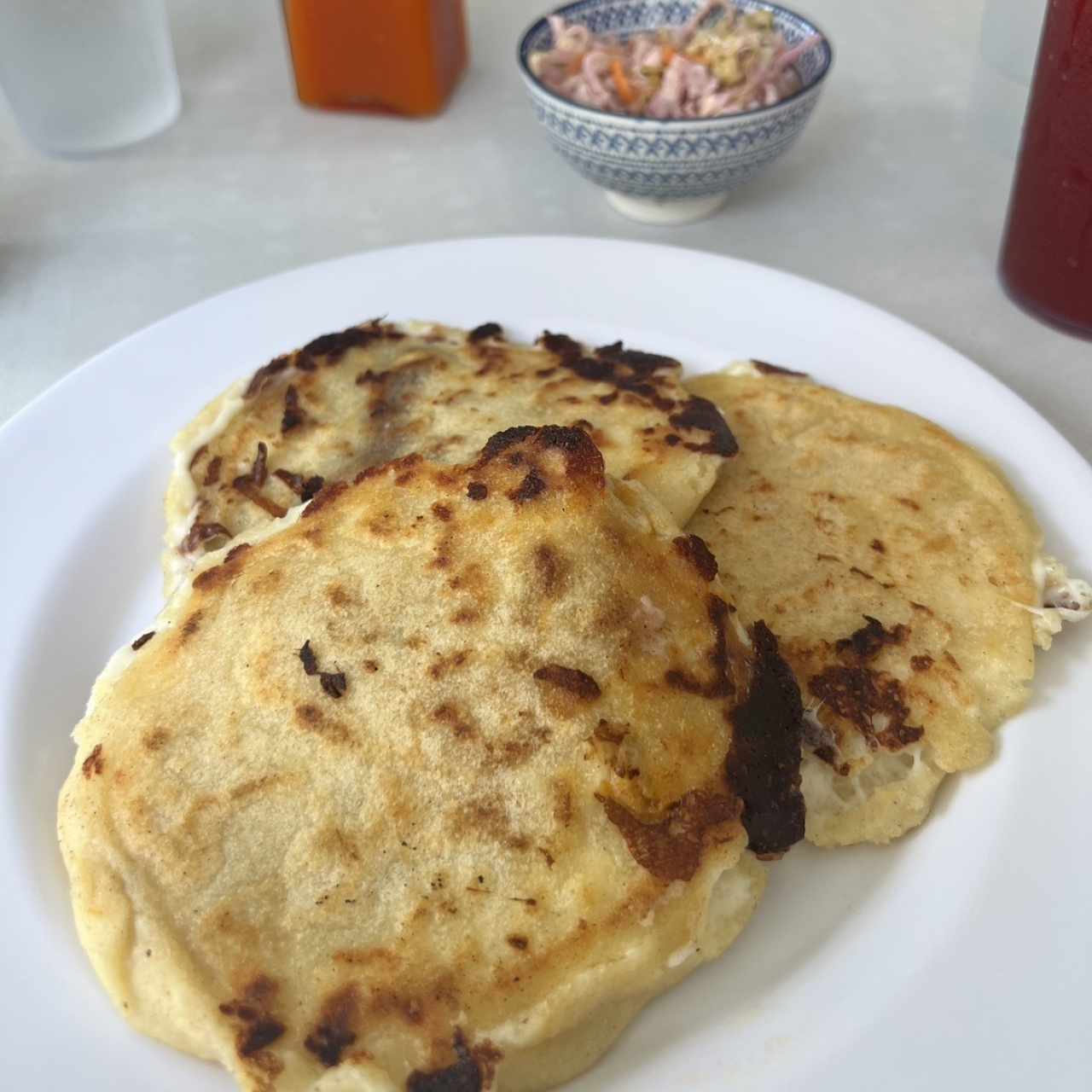 Pupusas, muy deliciosas 