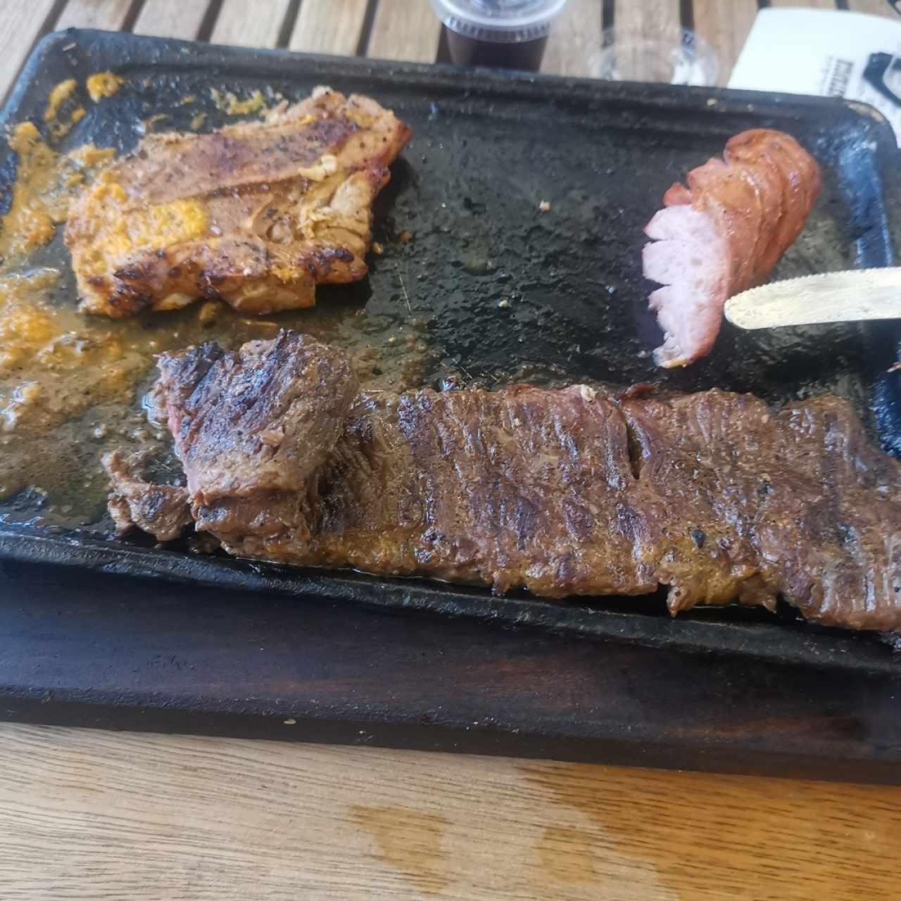 Parrilla con entraña