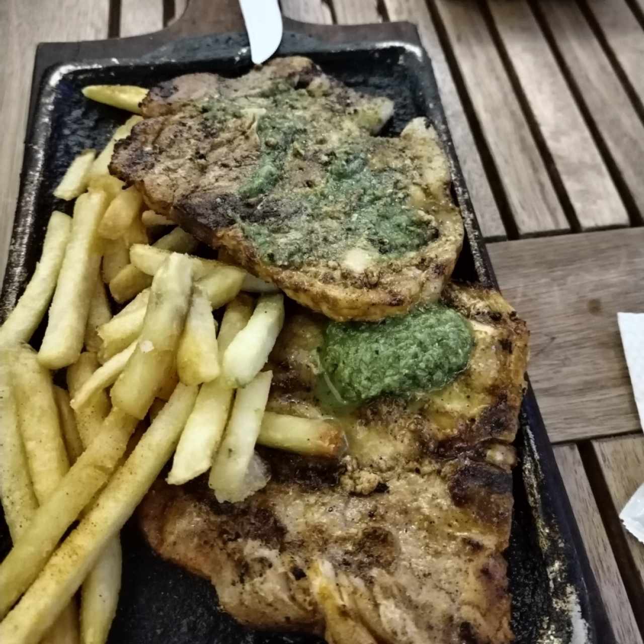 Chuletas a la parrilla 