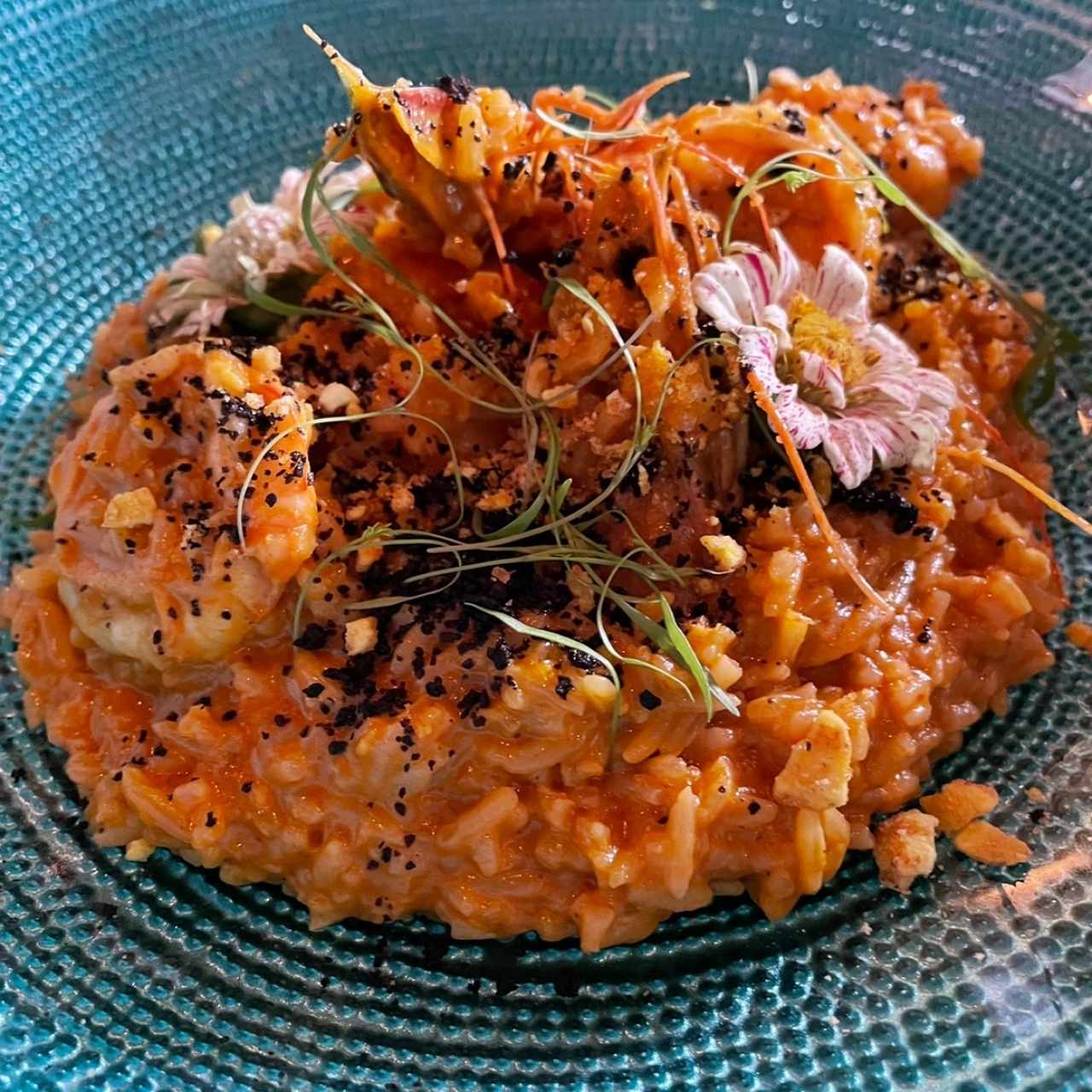 Platos Fuertes - Risotto de Langostinos