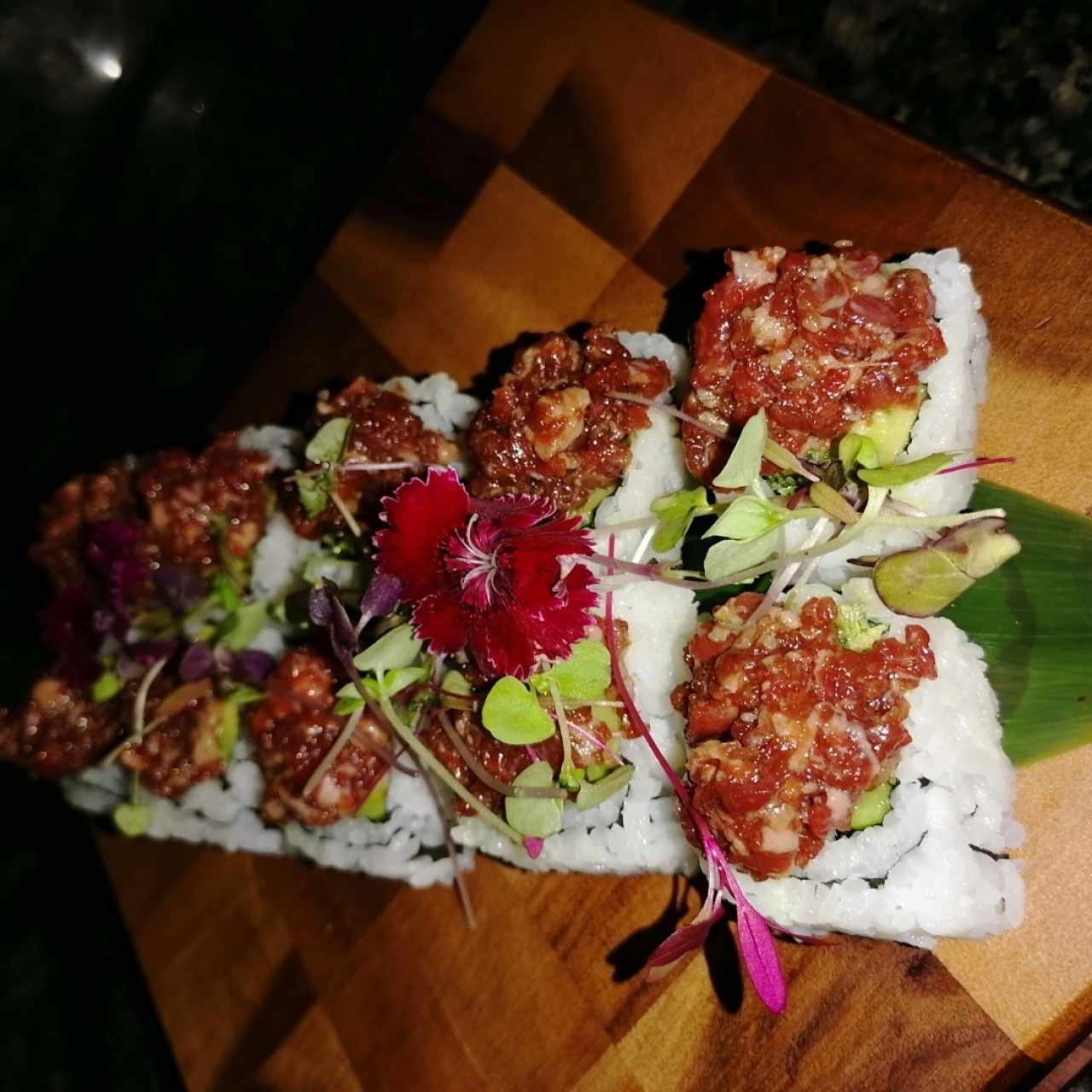 Steak tartar roll