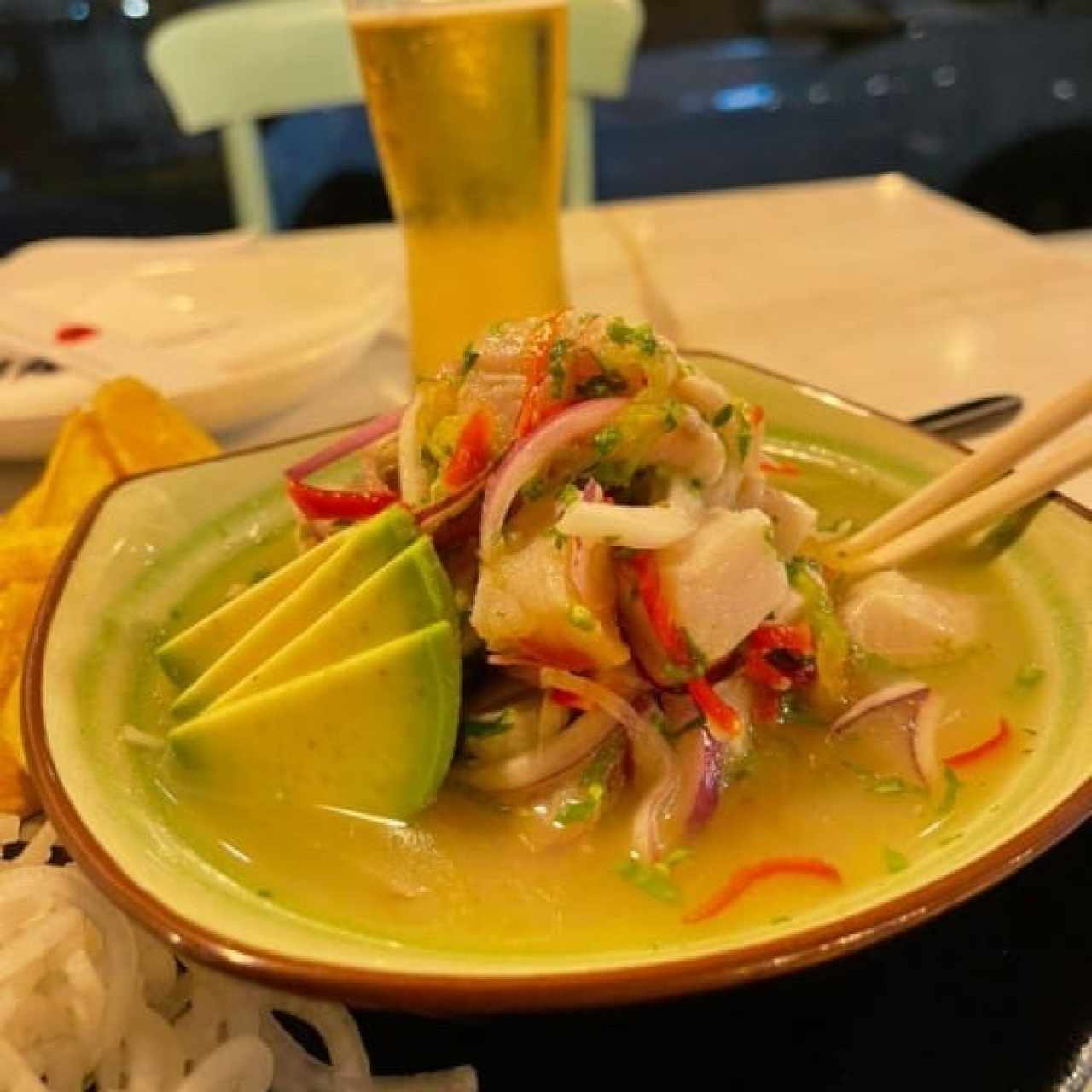 ceviche blanco 