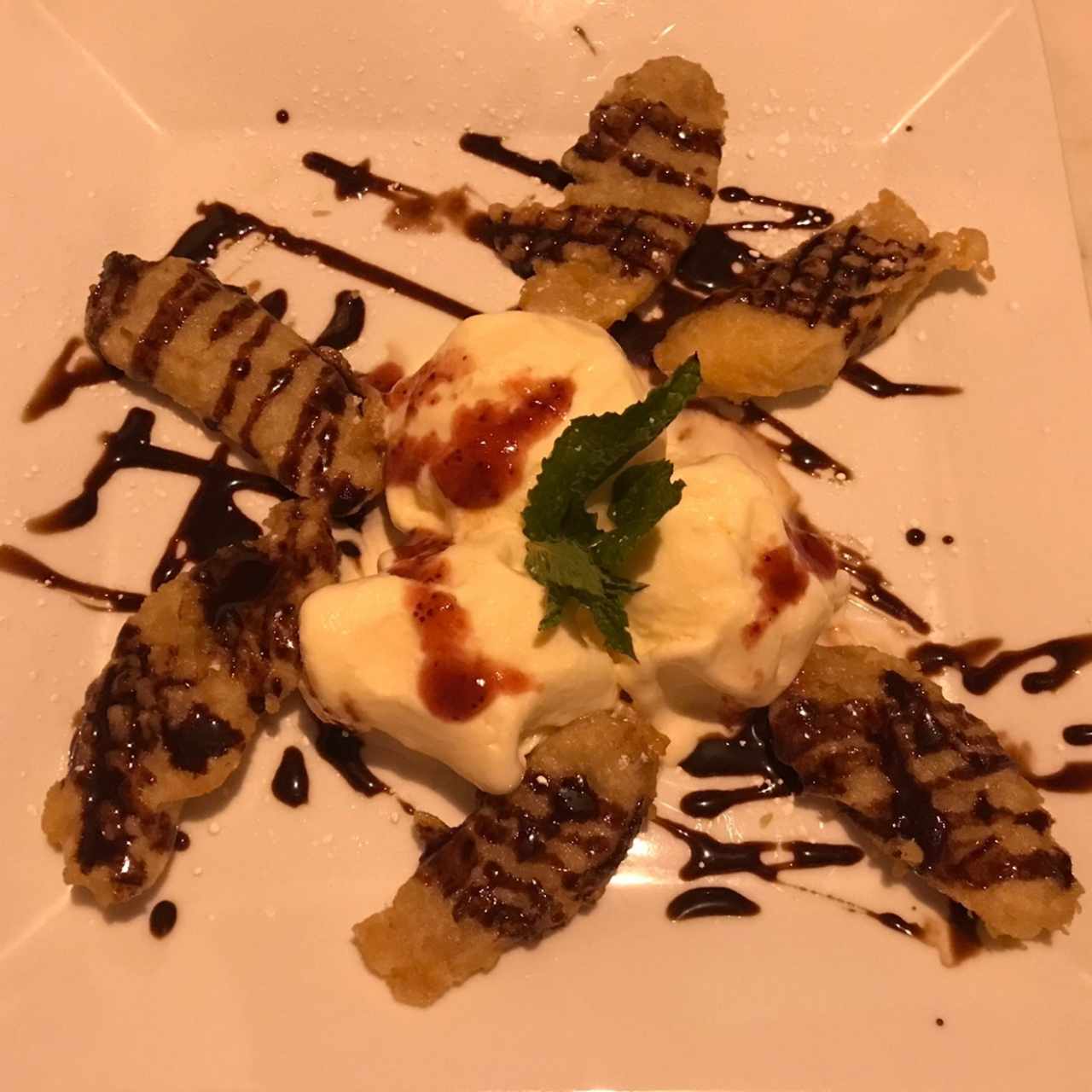 Postres - Banana Tempura