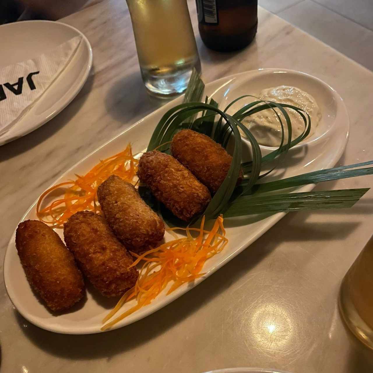 Croquetas Salmón o Cangrejo