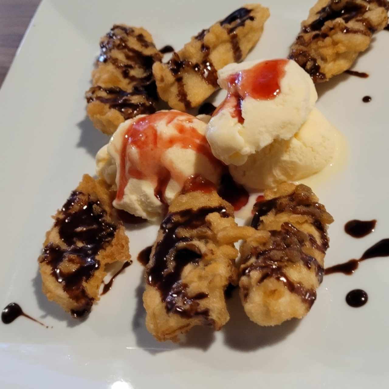 Postres - Banana Tempura