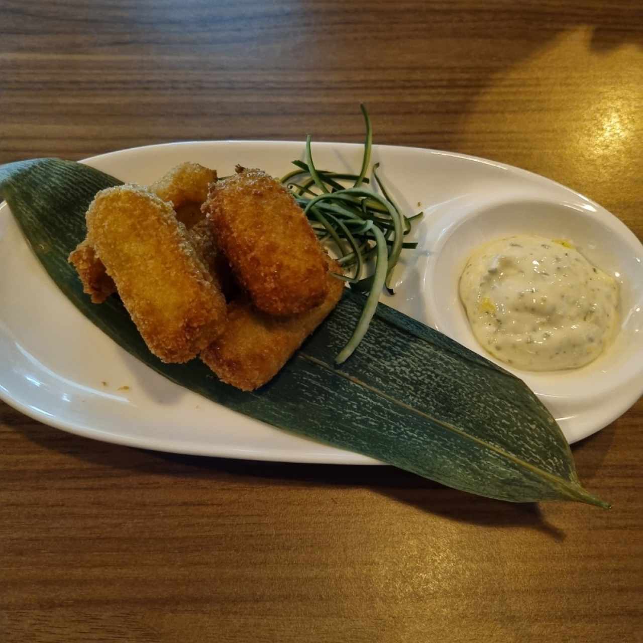 Croquetas Salmón o Cangrejo