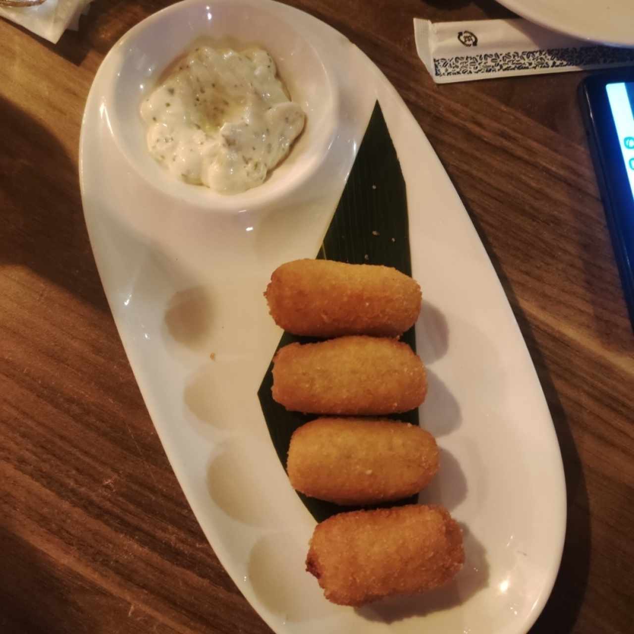 Croquetas Salmón o Cangrejo