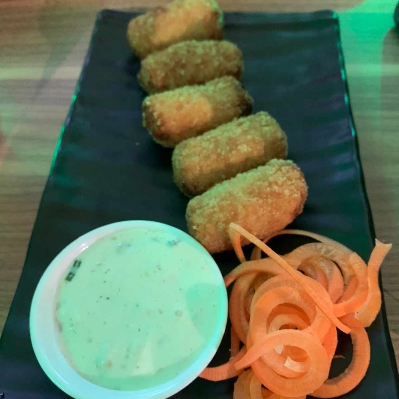 croquetas de cangrejo 