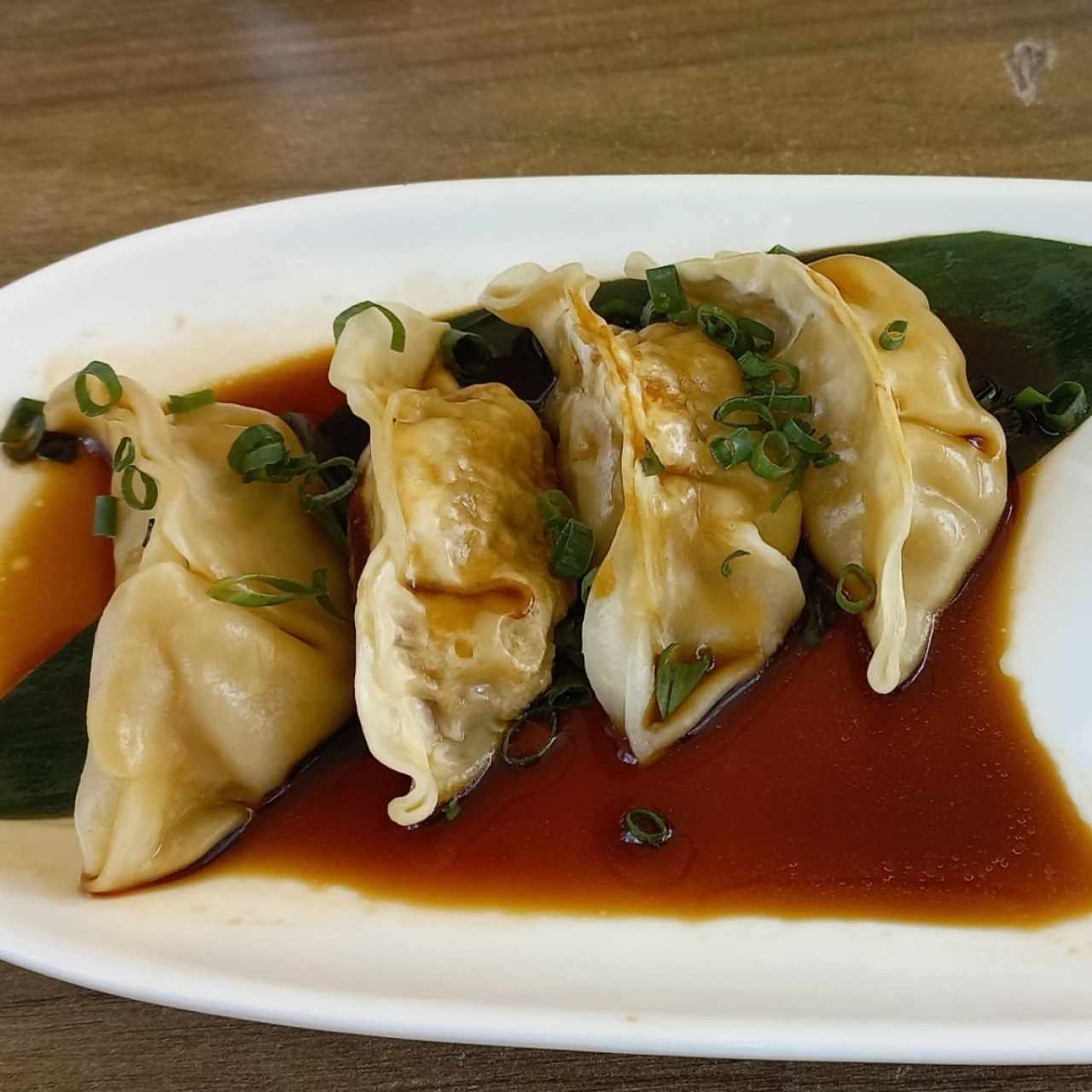 Gyozas al vapor