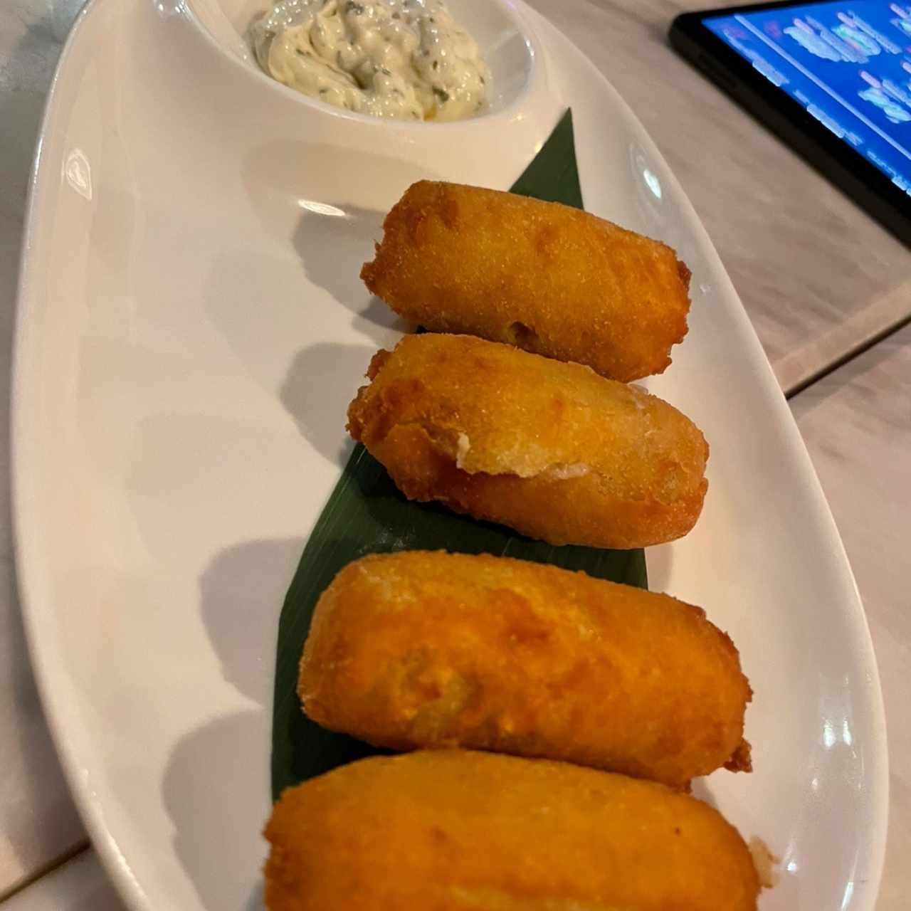 Croquetas Salmón o Cangrejo