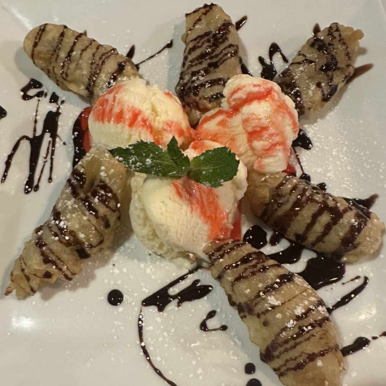 Postres - Banana Tempura