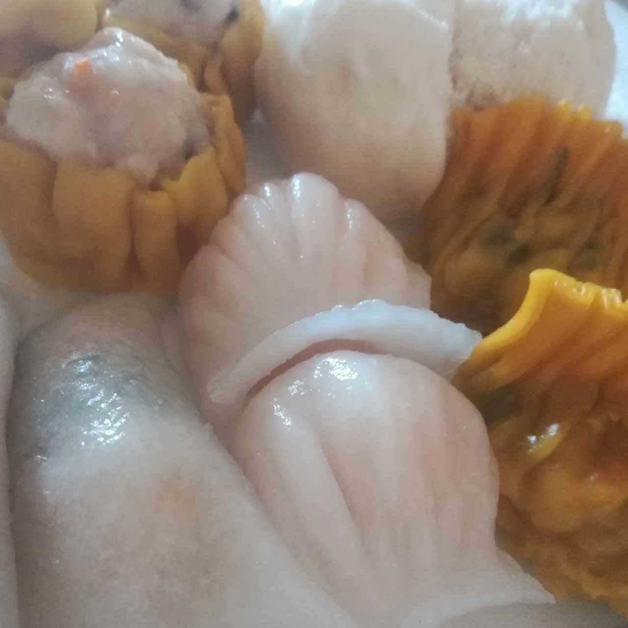 Siu mai, Yee chee kao, Ha kao, Sin ja fan ko, Ham pao.