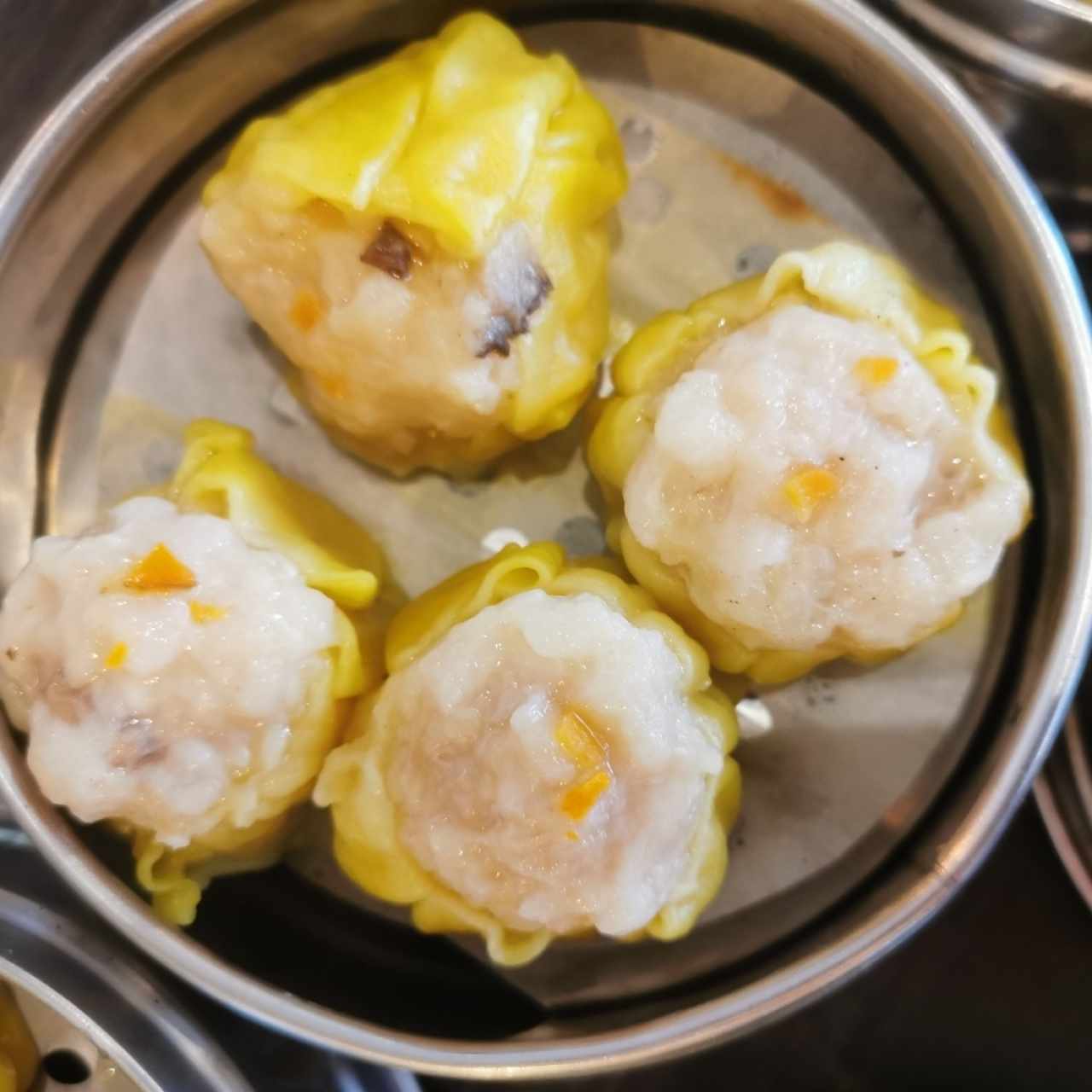 Siu mai con camarón 