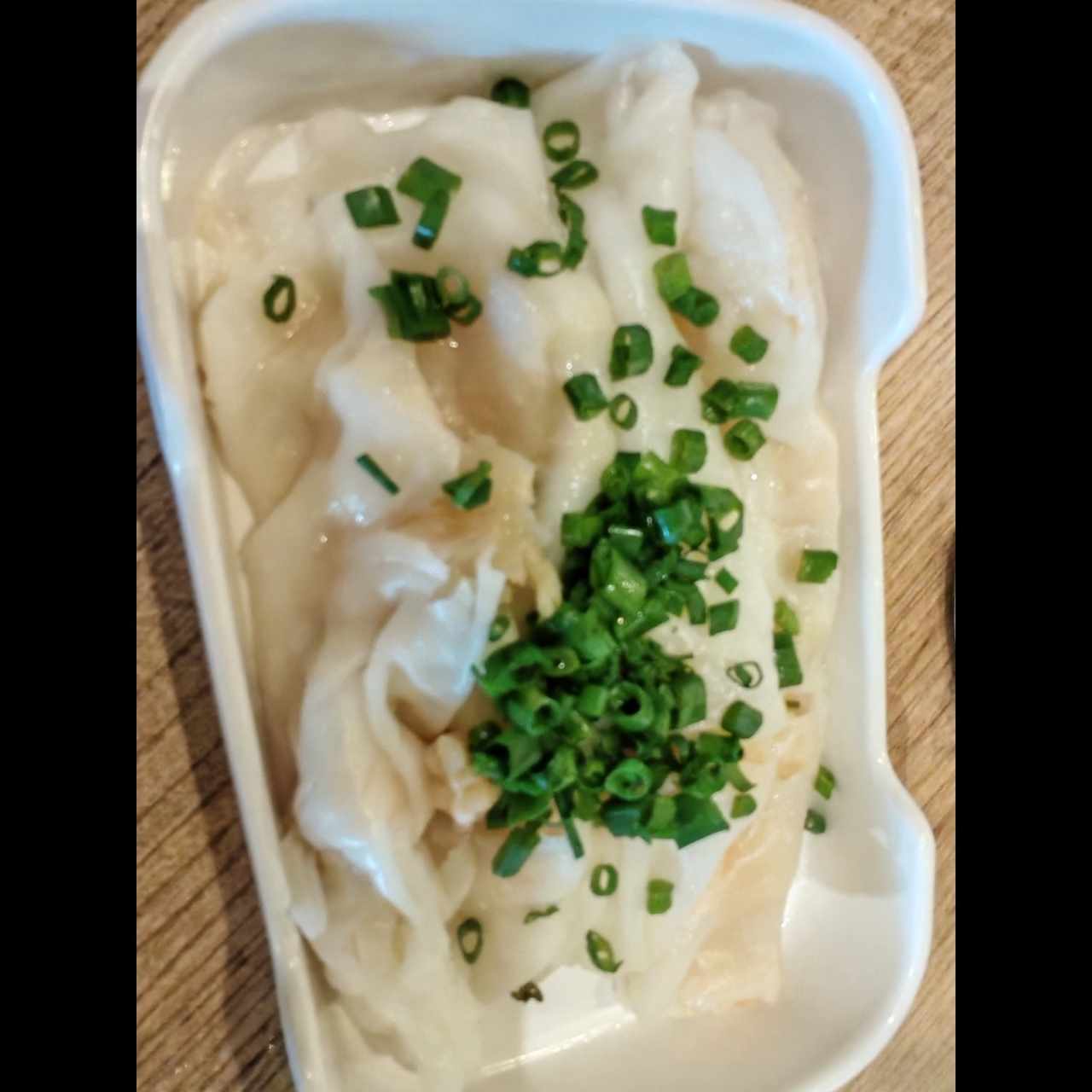 Chow fun de camarón 