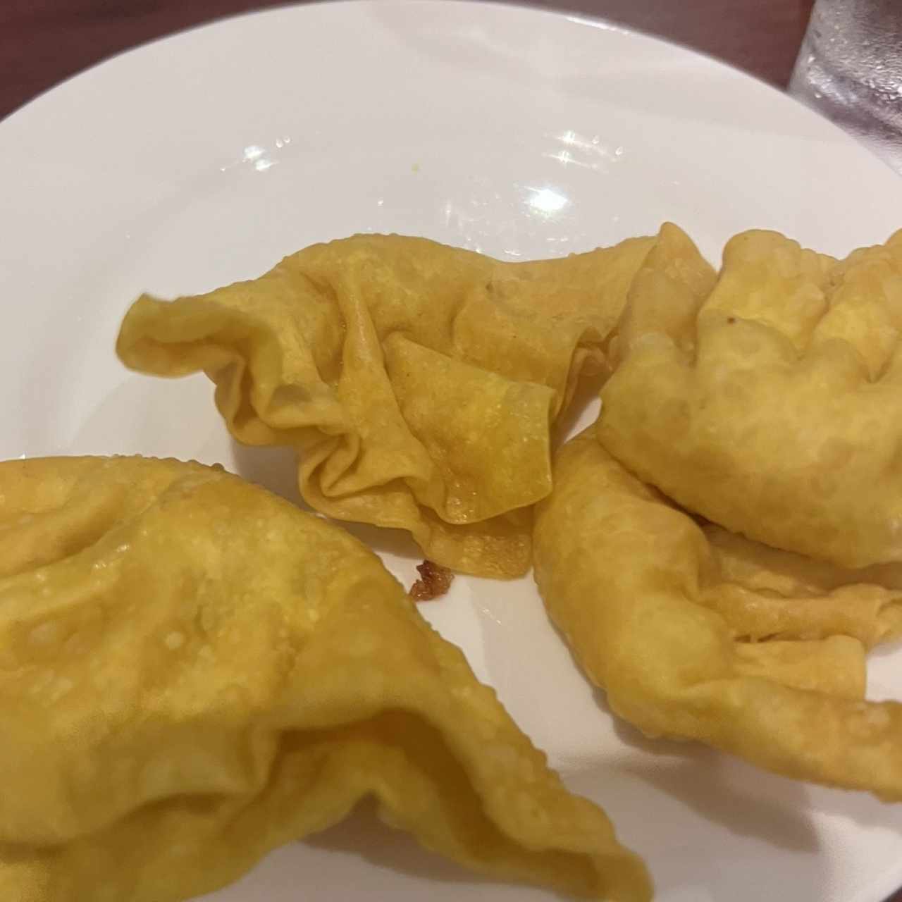 Wantons de camarón