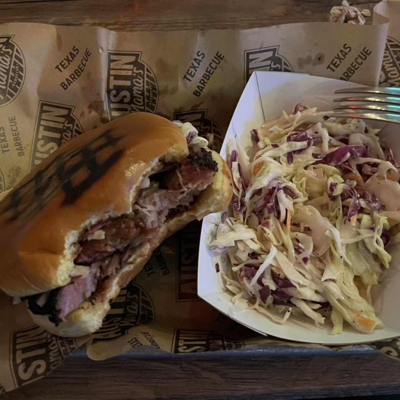 Coleslaw Brisket