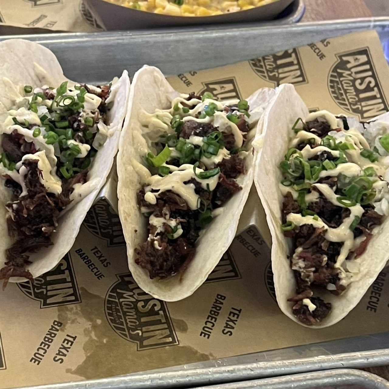Tacos de brisket