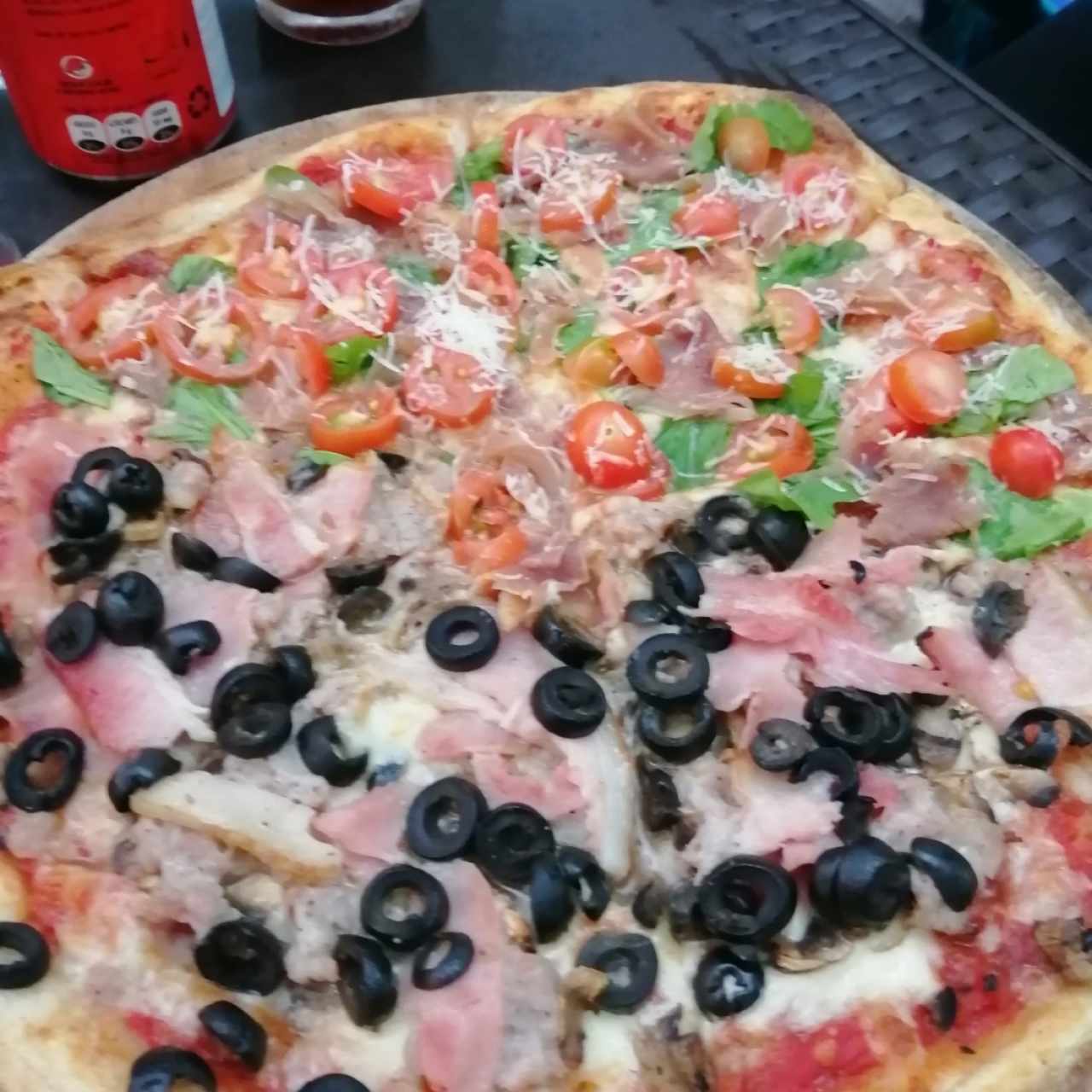 Pizza italia y divina comedia