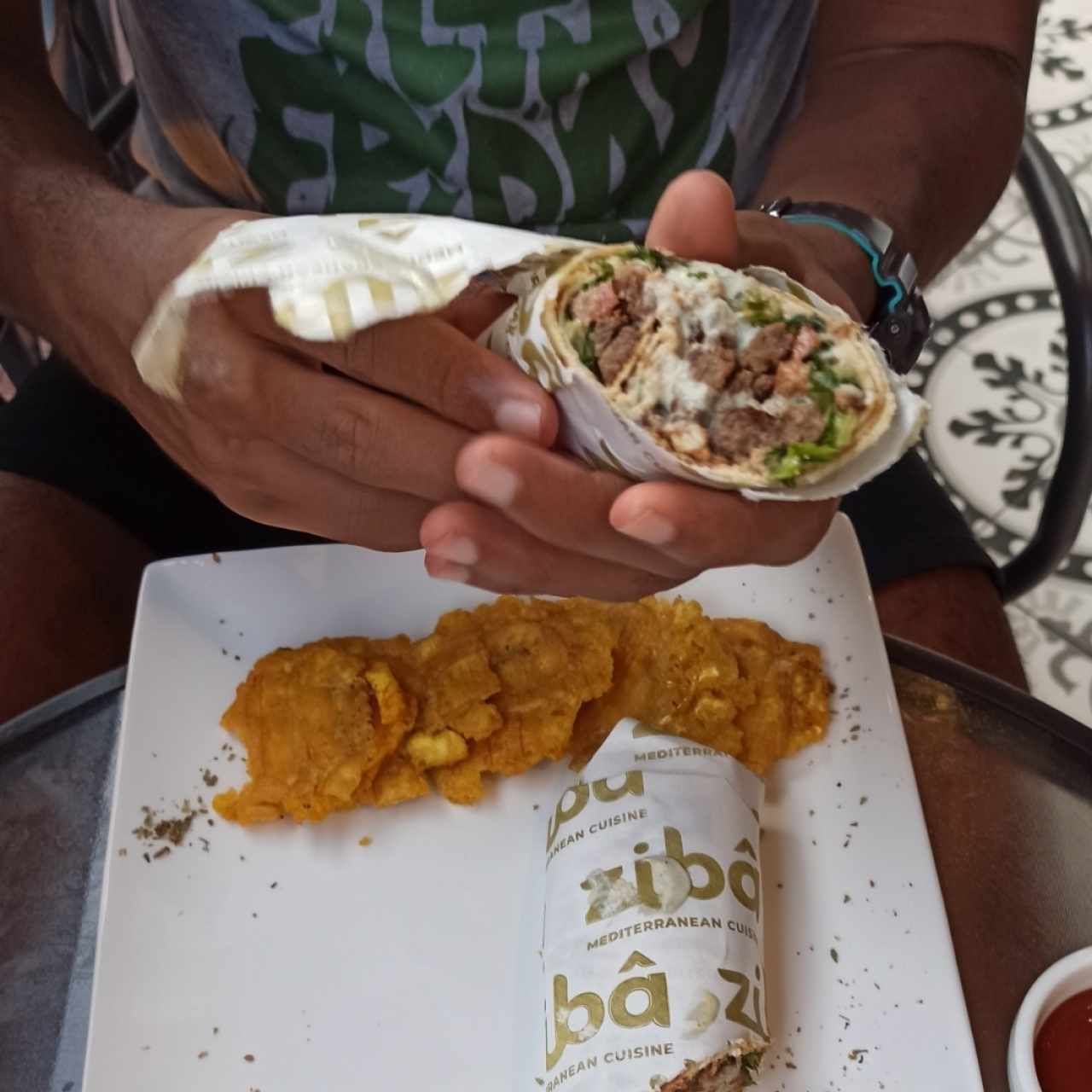 Shawarma de plató Mixto